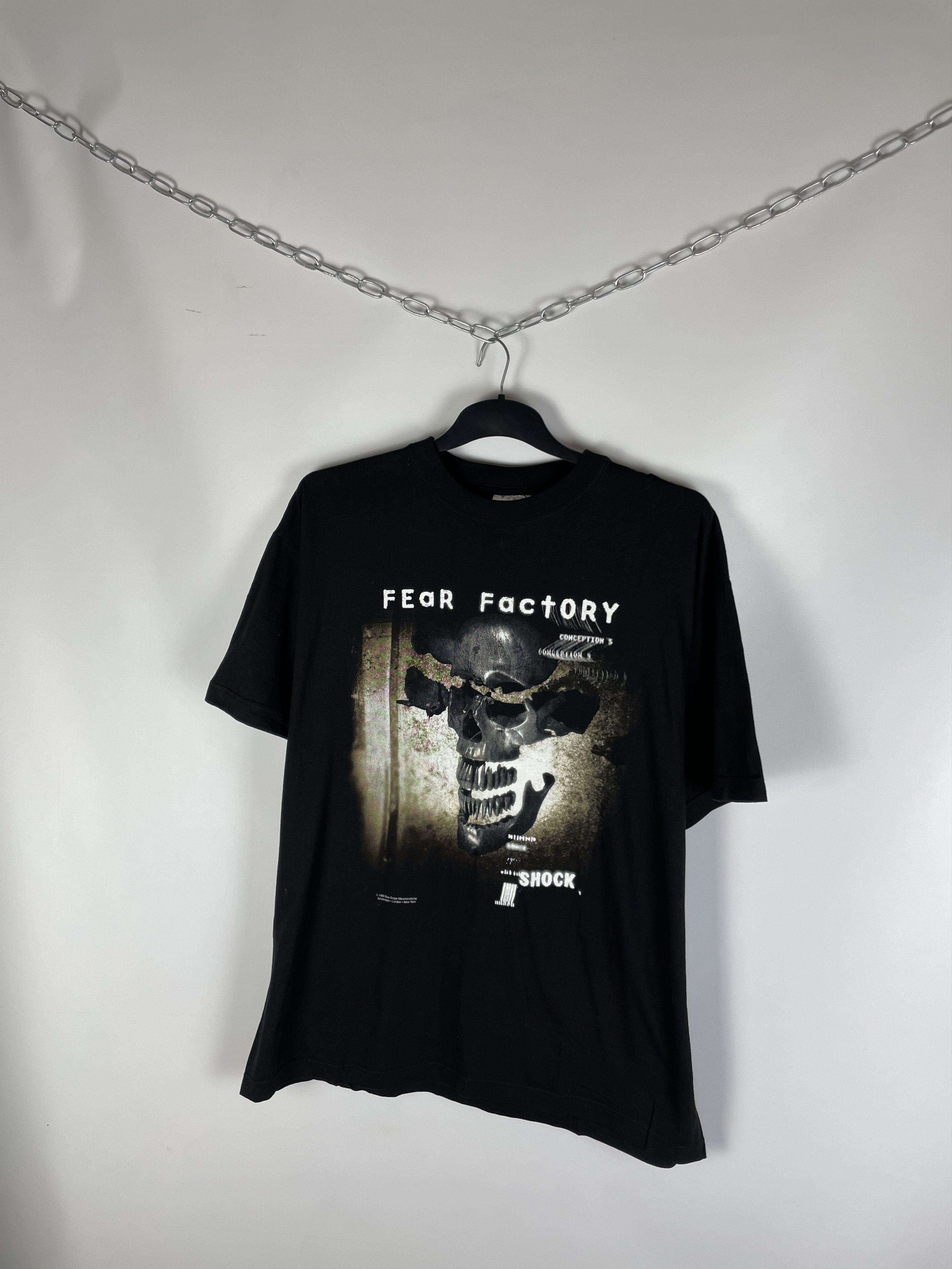 Band Tees Vintage Fear factory T-shirt Shock to the system Size US XL / EU 56 / 4 - 2 Thumbnail