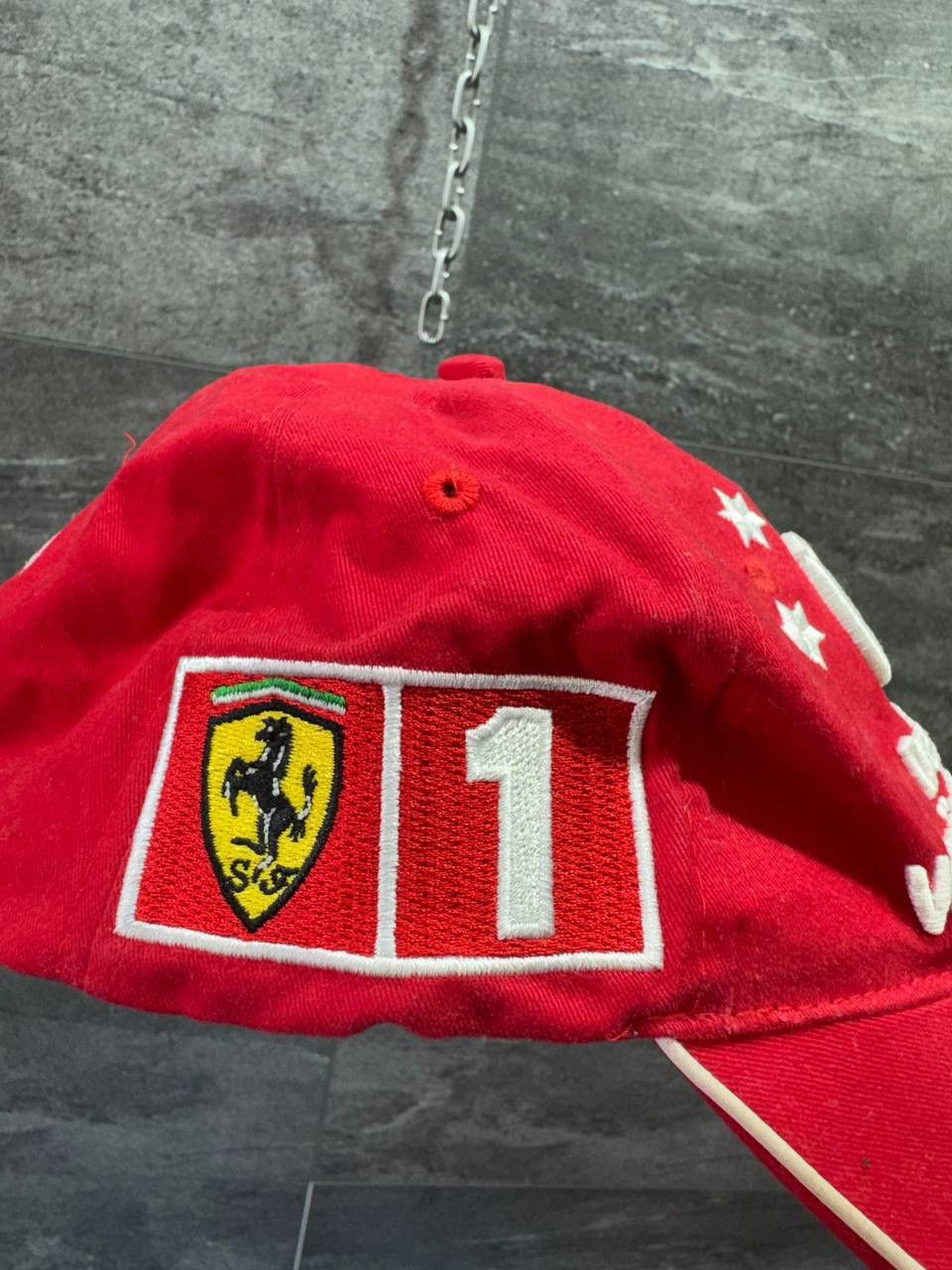 Vintage Ferrari F1 Michael Schumacher Deutsche 2003 Vintage Cap Size ONE SIZE - 6 Thumbnail