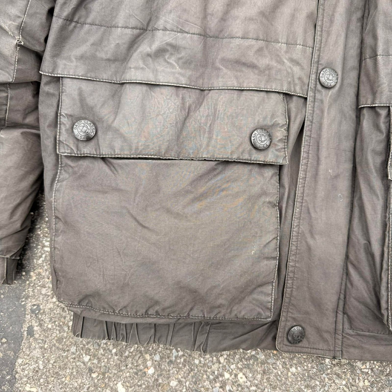 Other Vintage Dash Classics Black Puffer Jacket Large 26x25 Boxy Size US L / EU 52-54 / 3 - 9 Thumbnail