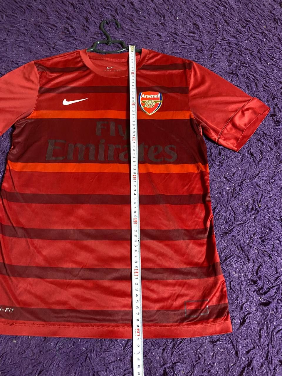 Nike × Vintage Vintage Nike Arsenal 97-99 Jersey T-Shirt Size US S / EU 44-46 / 1 - 19 Thumbnail