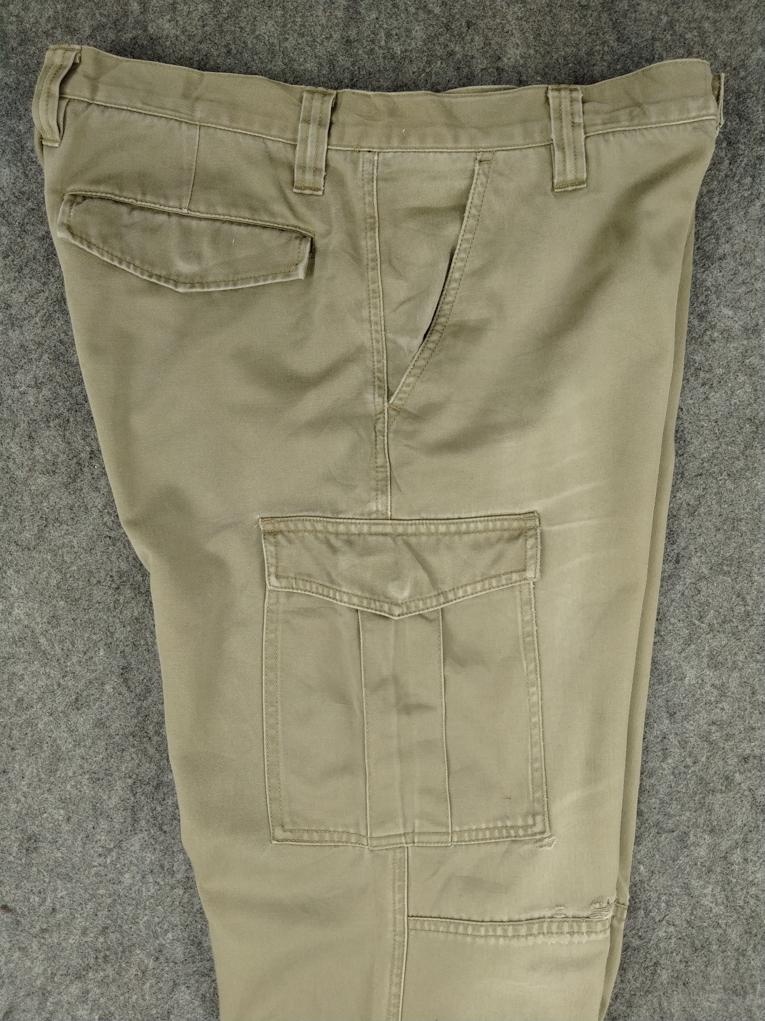 Japanese Brand Pbi Chinos Cargo Multi Pocket Pants -CP166 Size US 32 / EU 48 - 3 Thumbnail