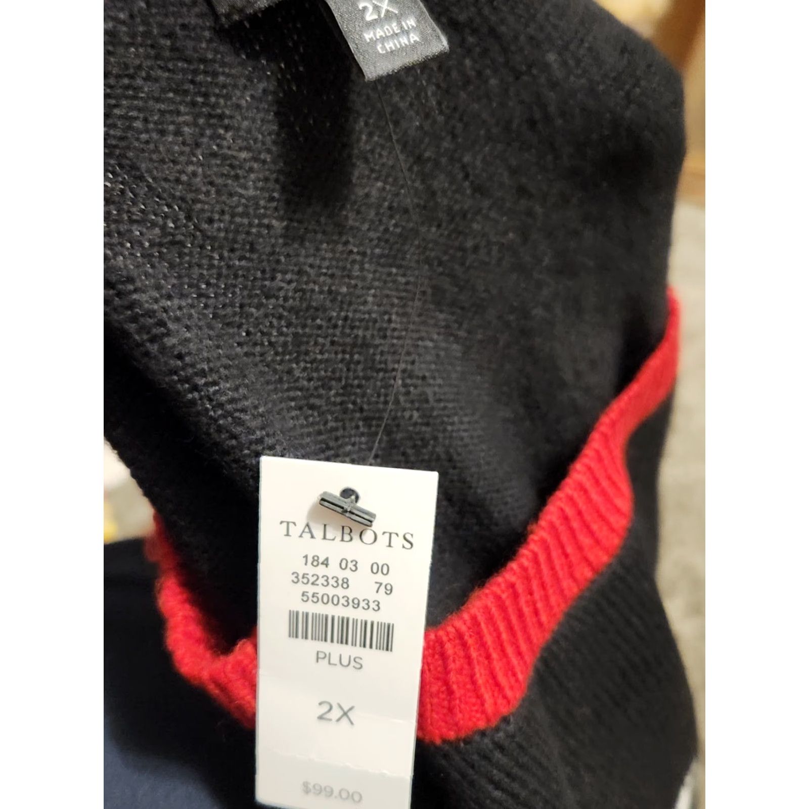 Talbots NWT Talbots Polar Bear Sweater 2XL Plus Black Pullover Women Size Plus NWT Rare Size XXL / US 16-18 / IT 52-54 - 2 Thumbnail