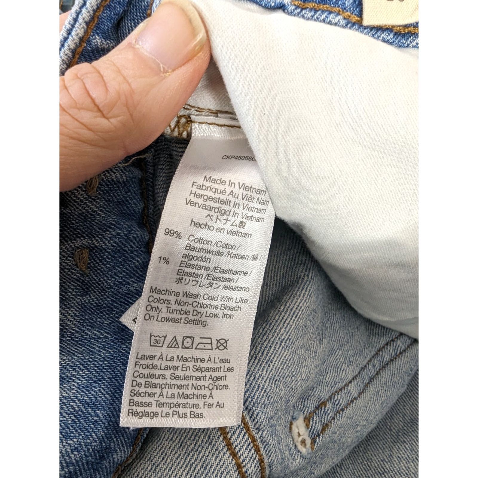 Madewell Madewell Jeans The Curvy Perfect Vintage High Rise Ankle Womens 26 Blue M6W Size 26" / US 2 / IT 38 - 6 Thumbnail