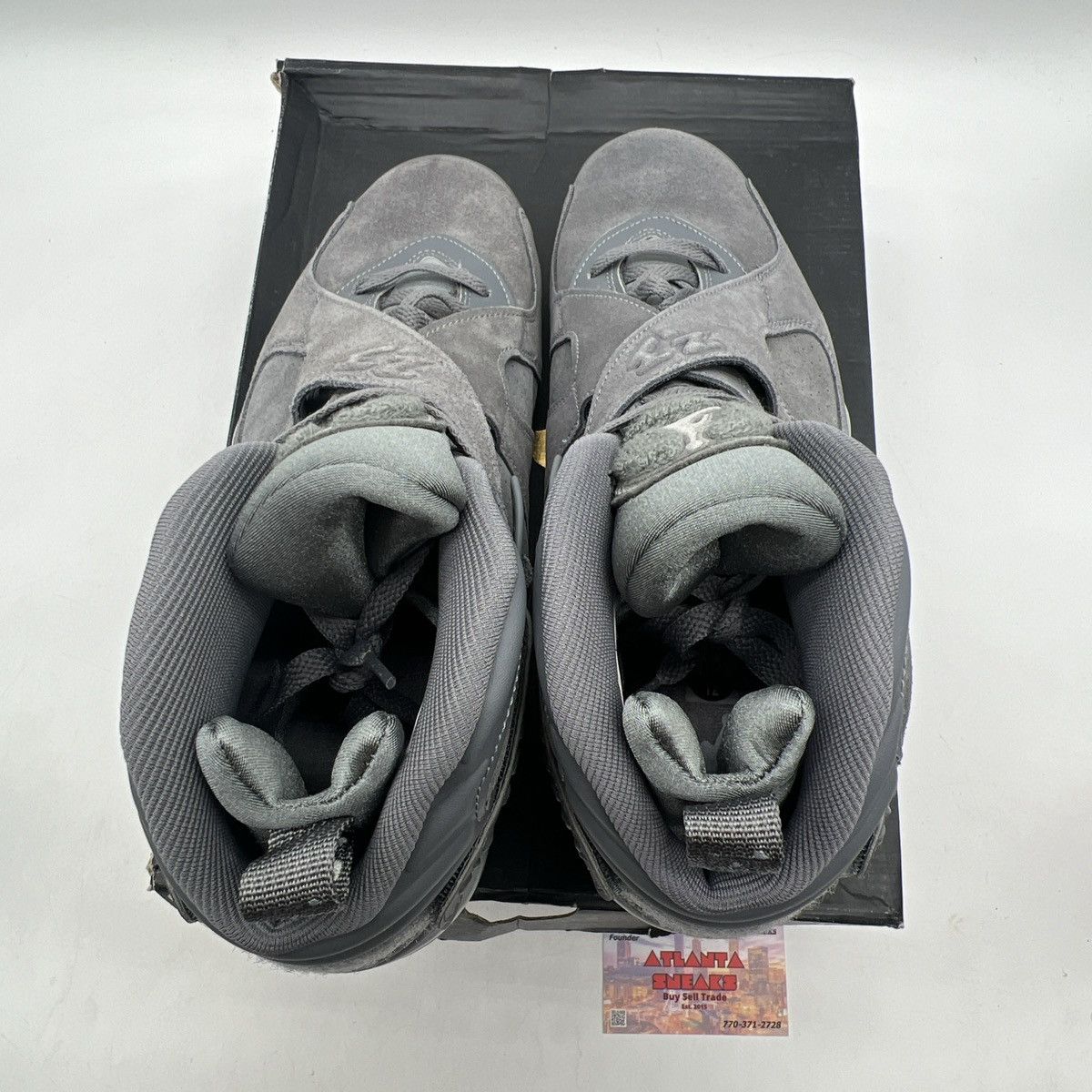 Jordan Brand Air Jordan 8 cool grey Size US 12 / EU 45 - 7 Thumbnail