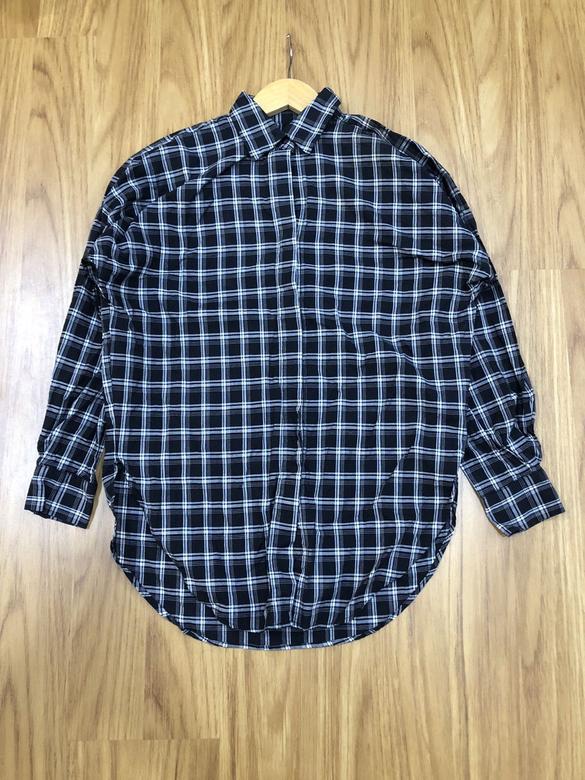 Norma Kamali Norma Kamali 1990 Hidden Button Up Shirt Size XL / US 12-14 / IT 48-50 - 11 Thumbnail