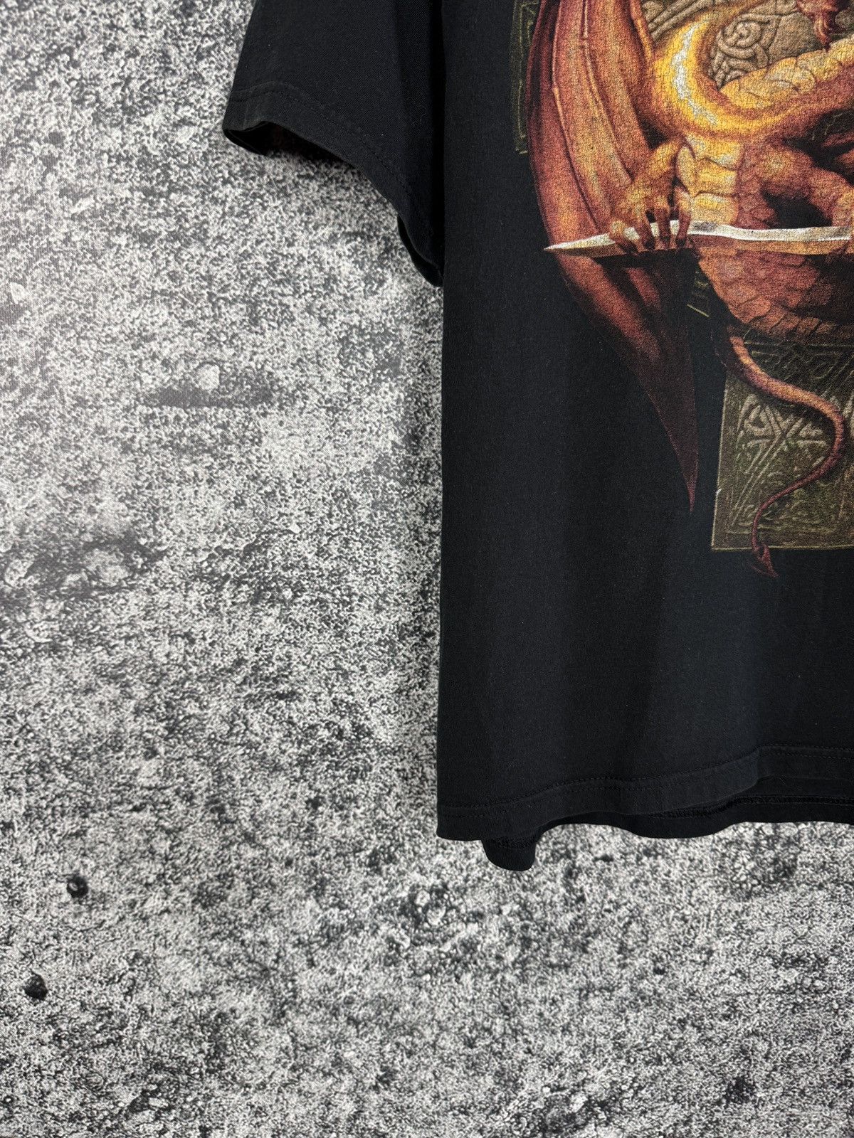 Vintage Men’s Spiral Vintage T-Shirt Bat Dragon Band Tee Size L Size US L / EU 52-54 / 3 - 4 Thumbnail