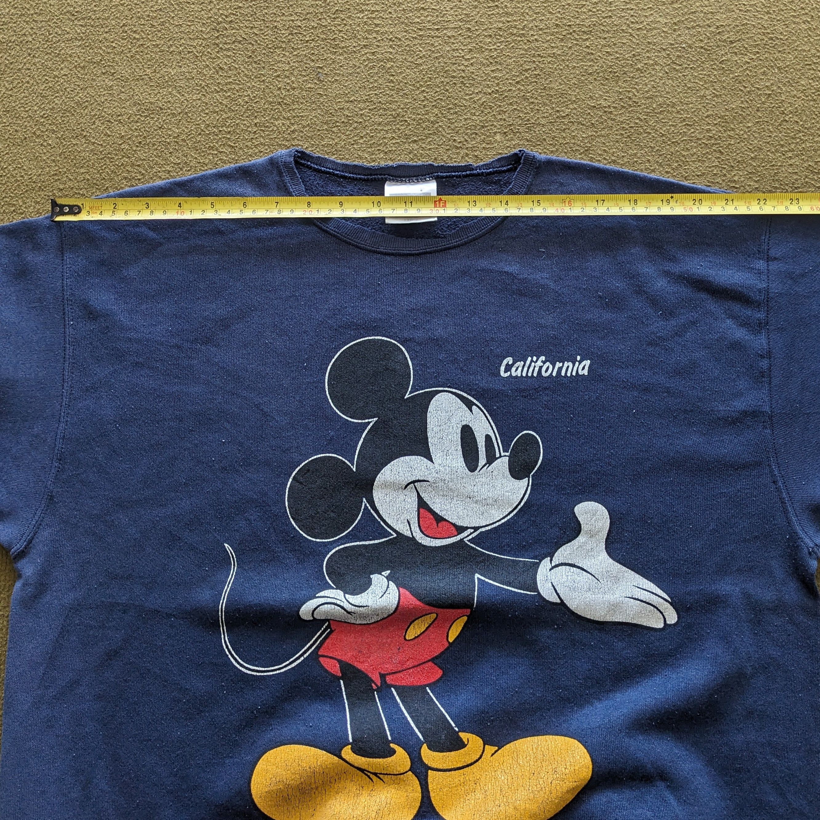 Vintage Vintage Mickey Mouse Cartoon Disney Sweatshirt Size US L / EU 52-54 / 3 - 6 Thumbnail