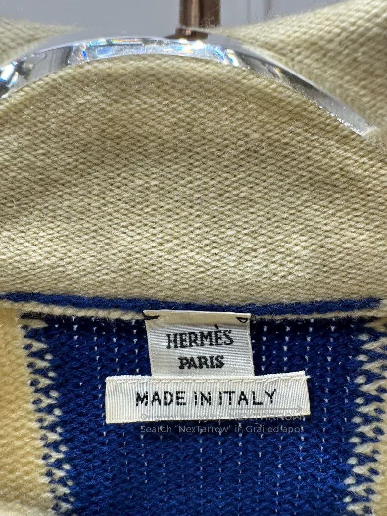 Hermes Hermes Color-blocked cashmere sweater Size XS / US 0-2 / IT 36-38 - 3 Thumbnail