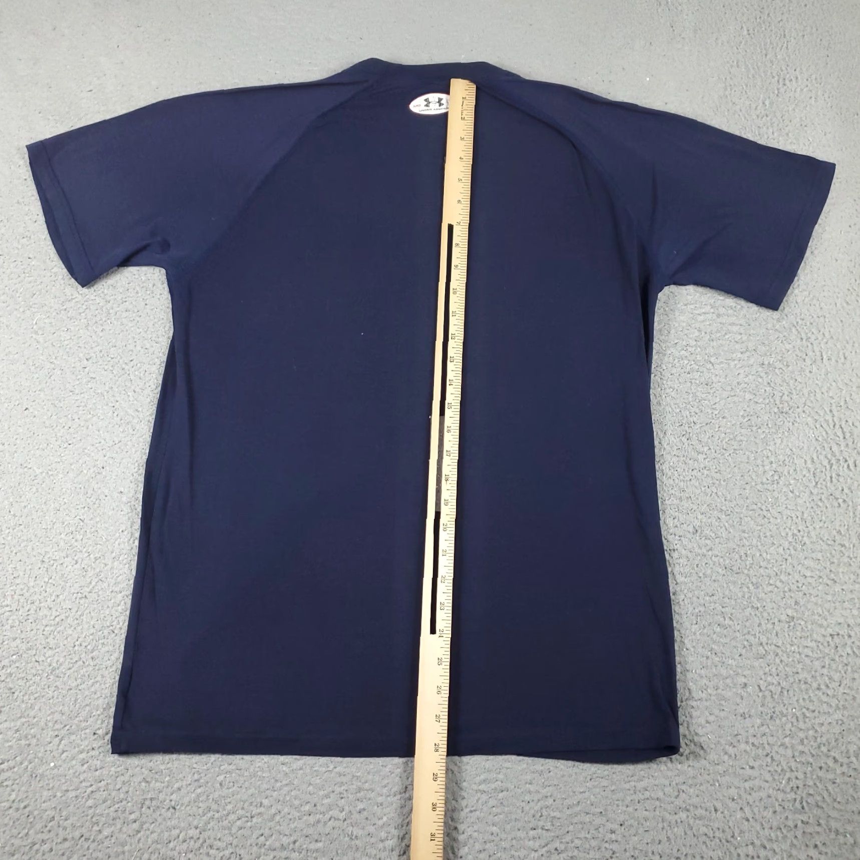 Under Armour Under Armour T Shirt Mens Medium Blue Active Wear Short Sleeve Shirt Crew Neck Pullover Logo Regular Mens Sports All Seasons Breathable Blue Size US M / EU 48-50 / 2 - 4 Thumbnail