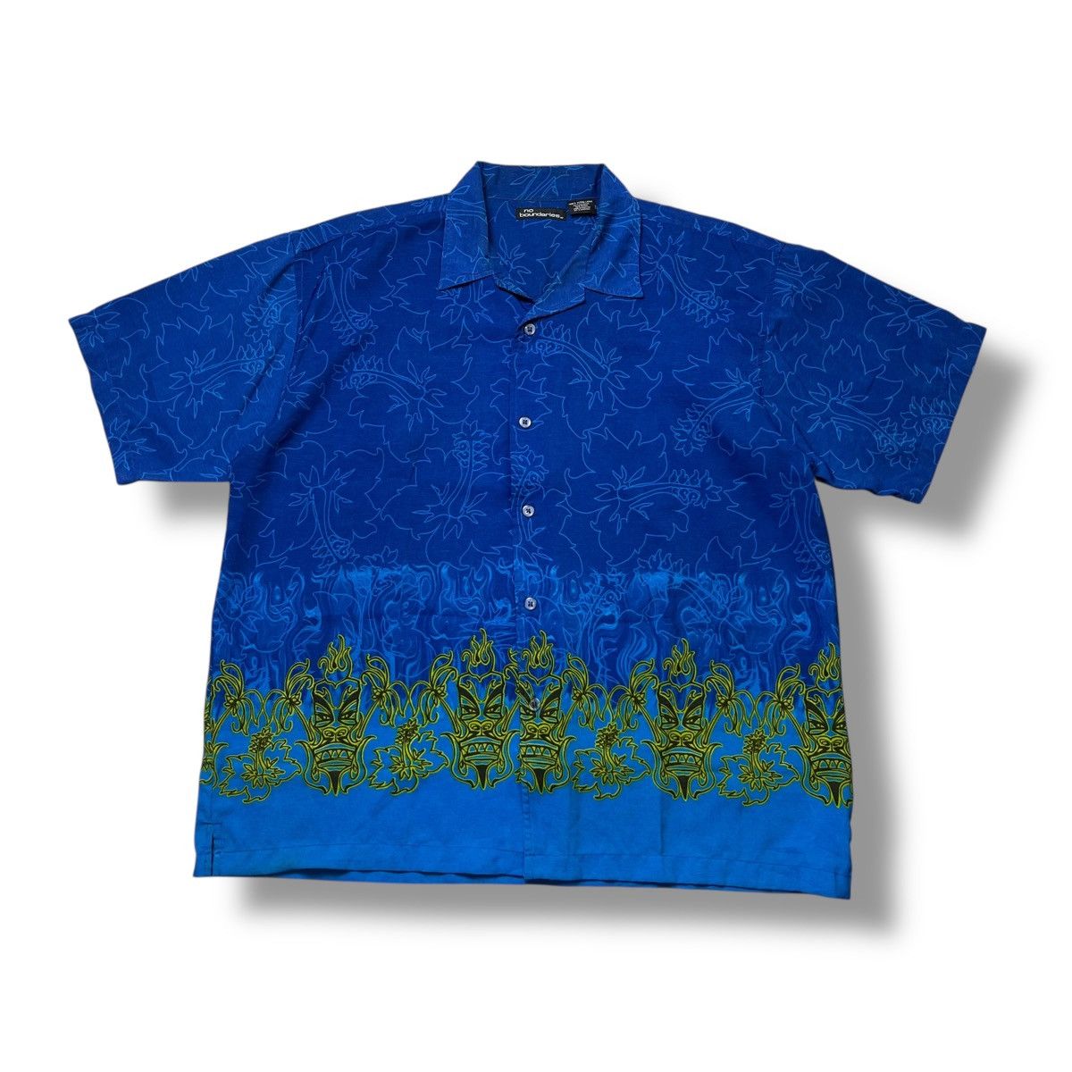 Wacko Maria Wackostyle🔥No Boundaries Hawaiian Shirt Tiki Paradise Print🌺 Size US XL / EU 56 / 4 - 1 Thumbnail