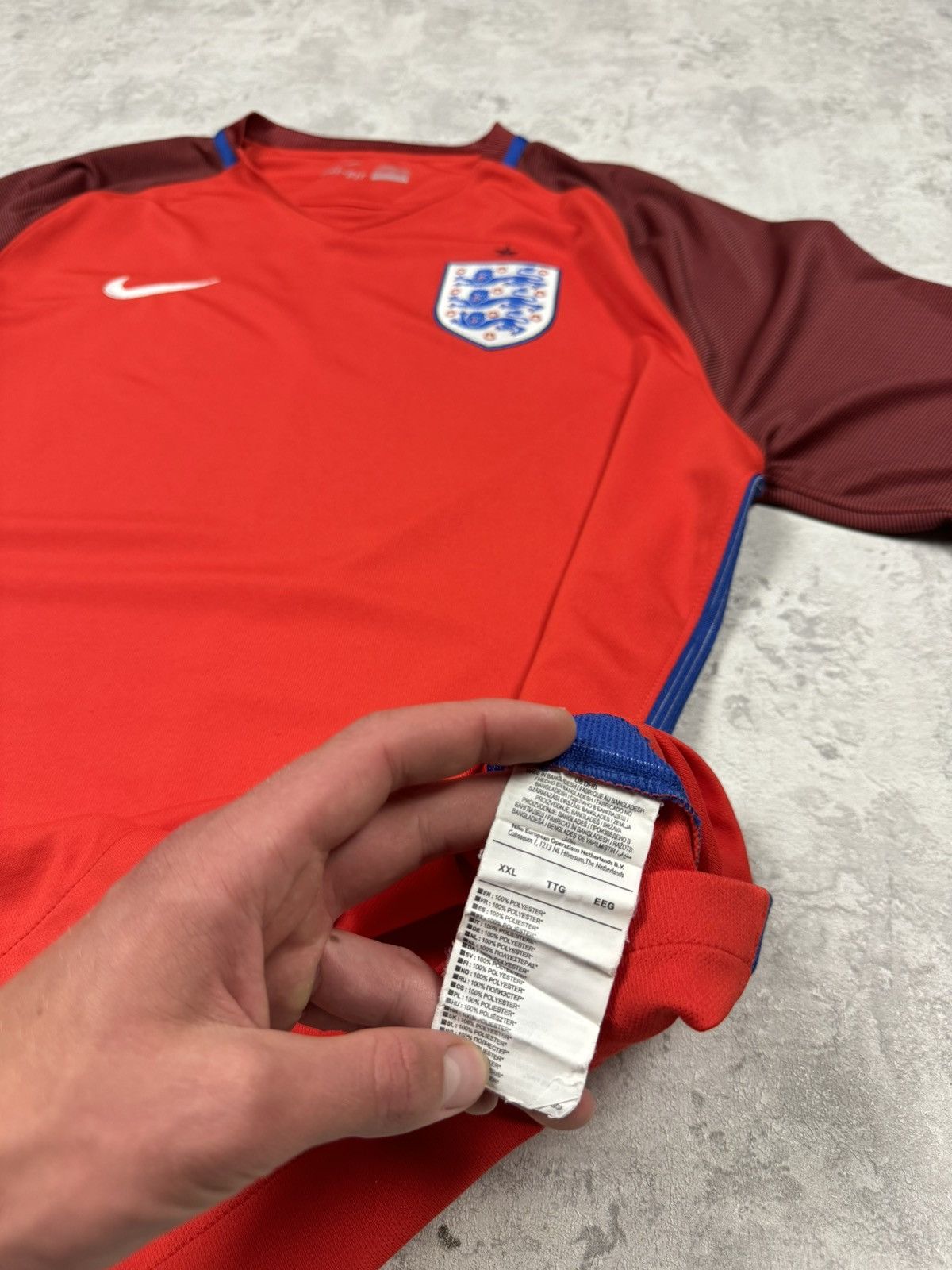 Nike Nike England Jersey 2016 Away Jersey Shirt Mens Football 2XL Size US XXL / EU 58 / 5 - 11 Thumbnail