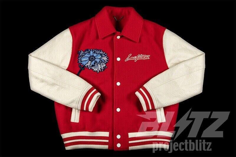 Louis Vuitton LOUIS VUITTON YAYOI KUSAMA VARSITY JACKET Size US L / EU 52-54 / 3 - 2 Thumbnail