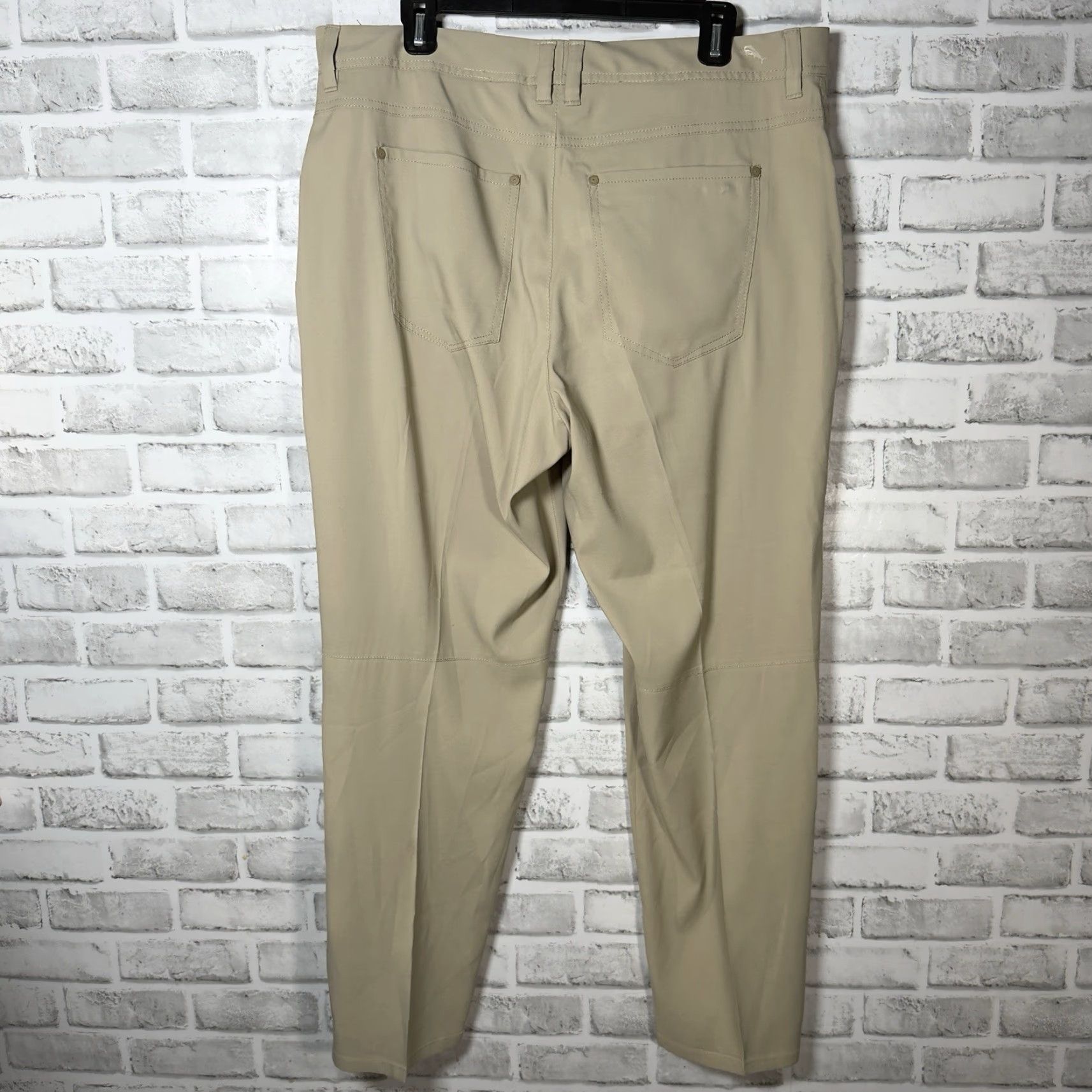 Tommy Bahama Tommy Bahama Pants Mens 38x30 Chino Polyester Blend Beige Casual Regular Size 38 30 Mens Size US 38 / EU 54 - 5 Thumbnail