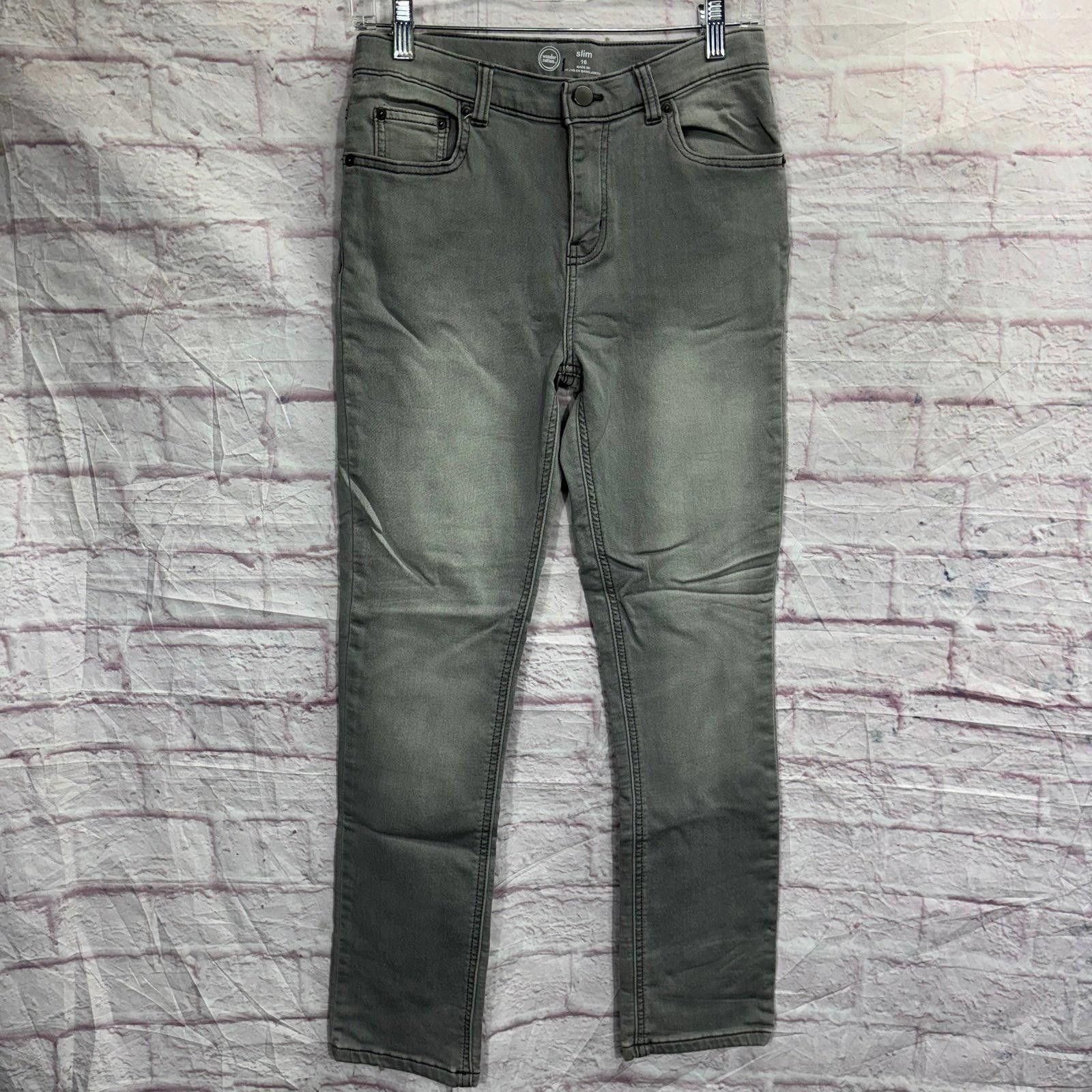 Designer Wonder Nation Boys Slim Size 16 Jeans Size US 26 / EU 42 - 1 Thumbnail