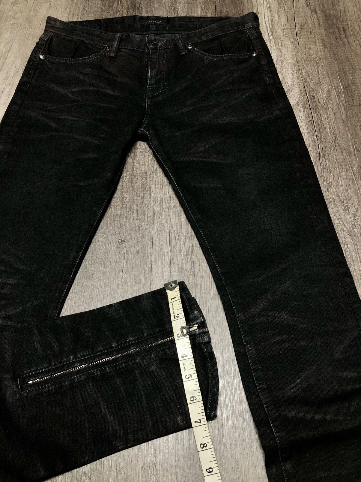 Other CIVARIZE BLACK WAX JEANS Size US 33 - 7 Thumbnail