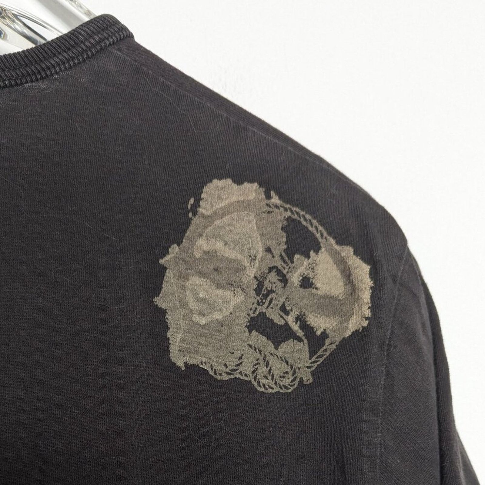 Diesel Diesel Vintage Y2K Gray Graphic Tee Short Sleeve V-Neck Slim Size M / US 6-8 / IT 42-44 - 8 Thumbnail