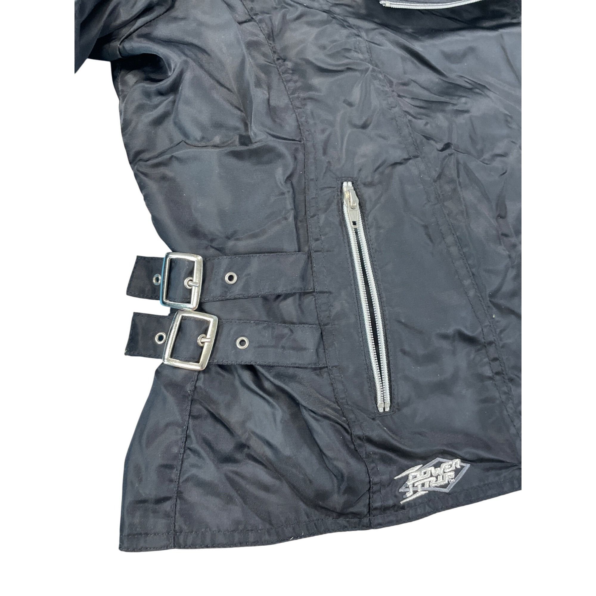 Power Trip Orange County Choppers Womens Black Nylon Motorcy