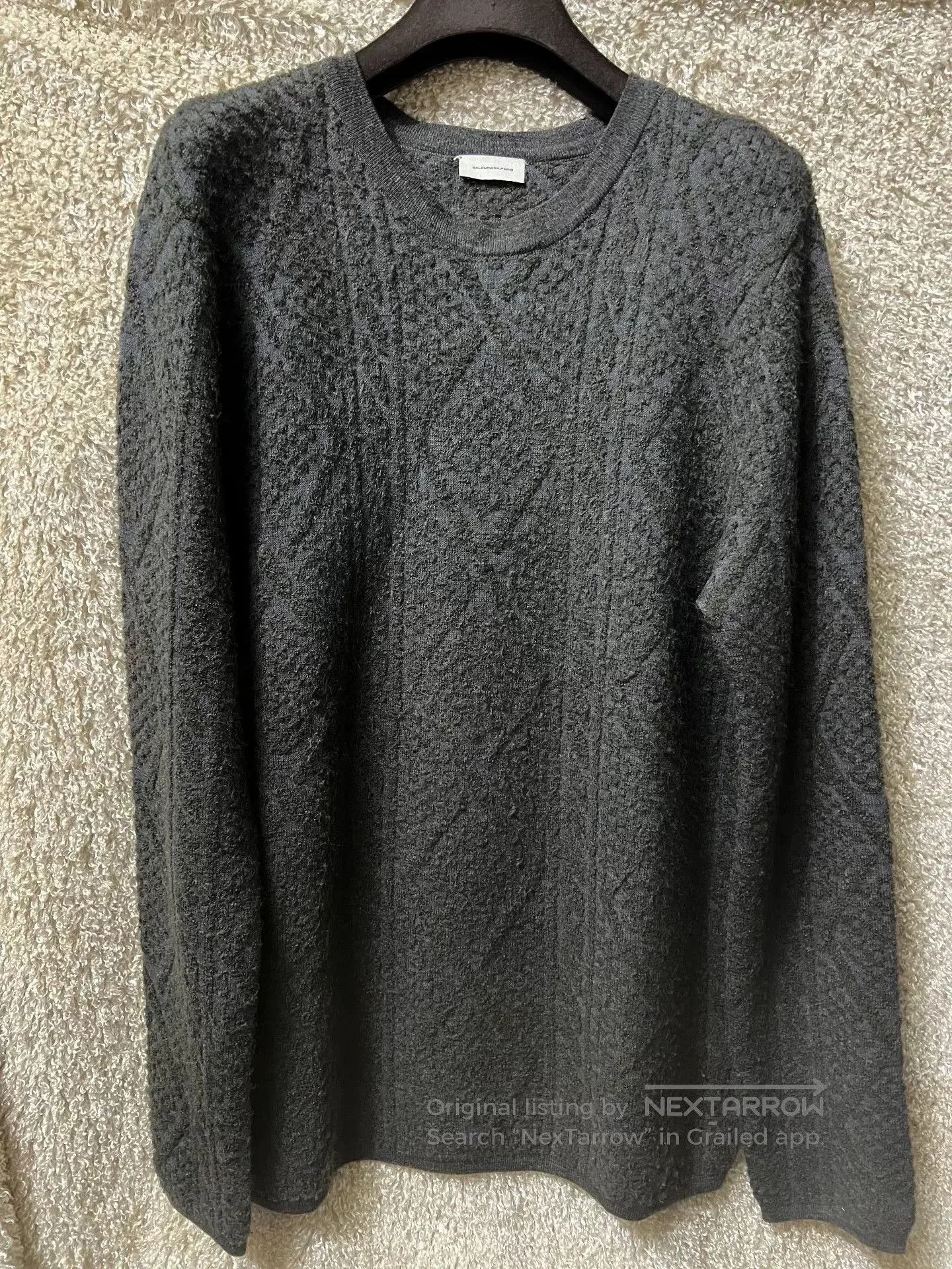 Balenciaga Balenciaga Men's Casual Crewneck Sweater. Size US M / EU 48-50 / 2 - 1 Thumbnail