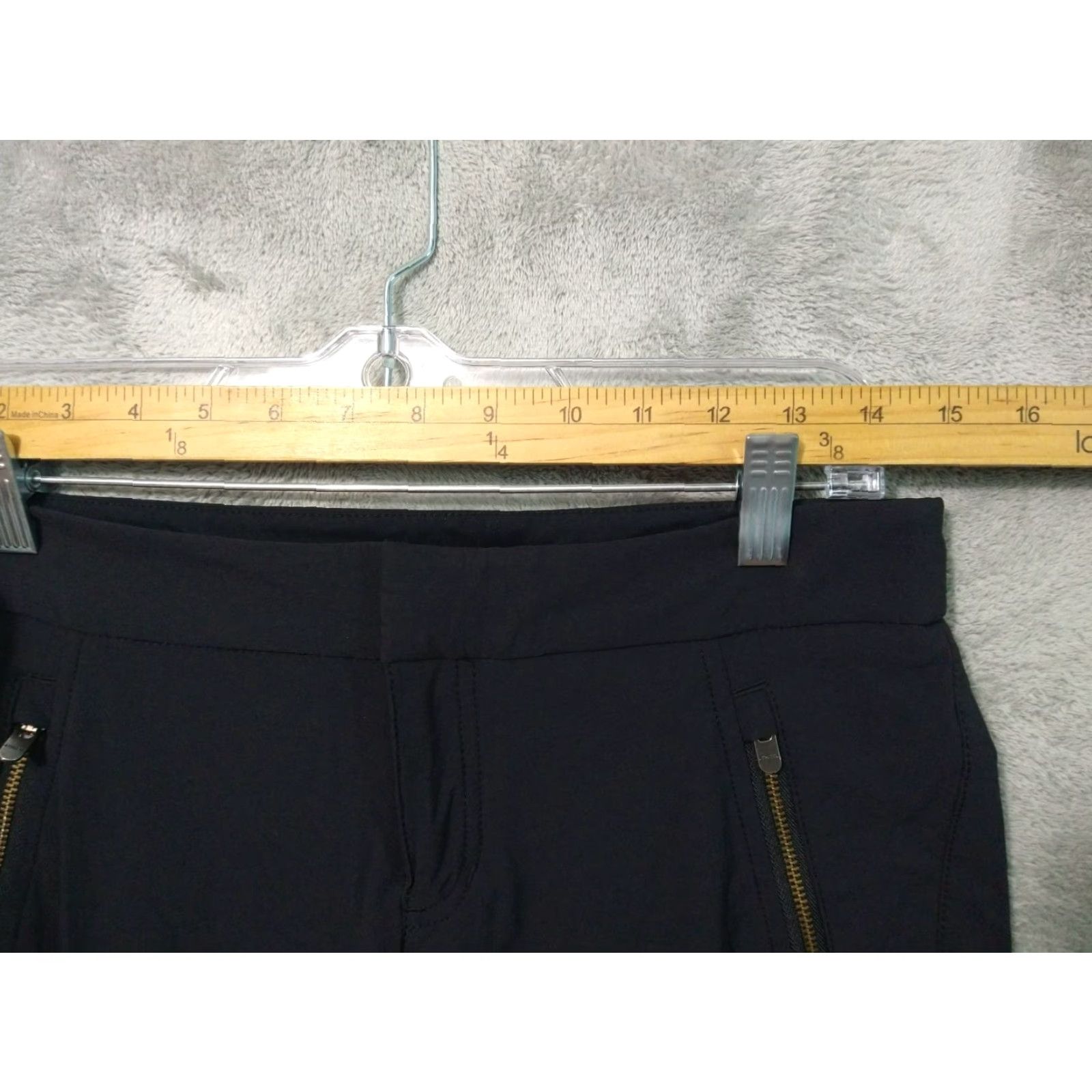 Athleta Athleta Pants Womens 4 Black Wander Stash Skinny Low Rise Nylon Spandex Stretch Athletic Hiking Size 27" / US 4 / IT 40 - 3 Thumbnail