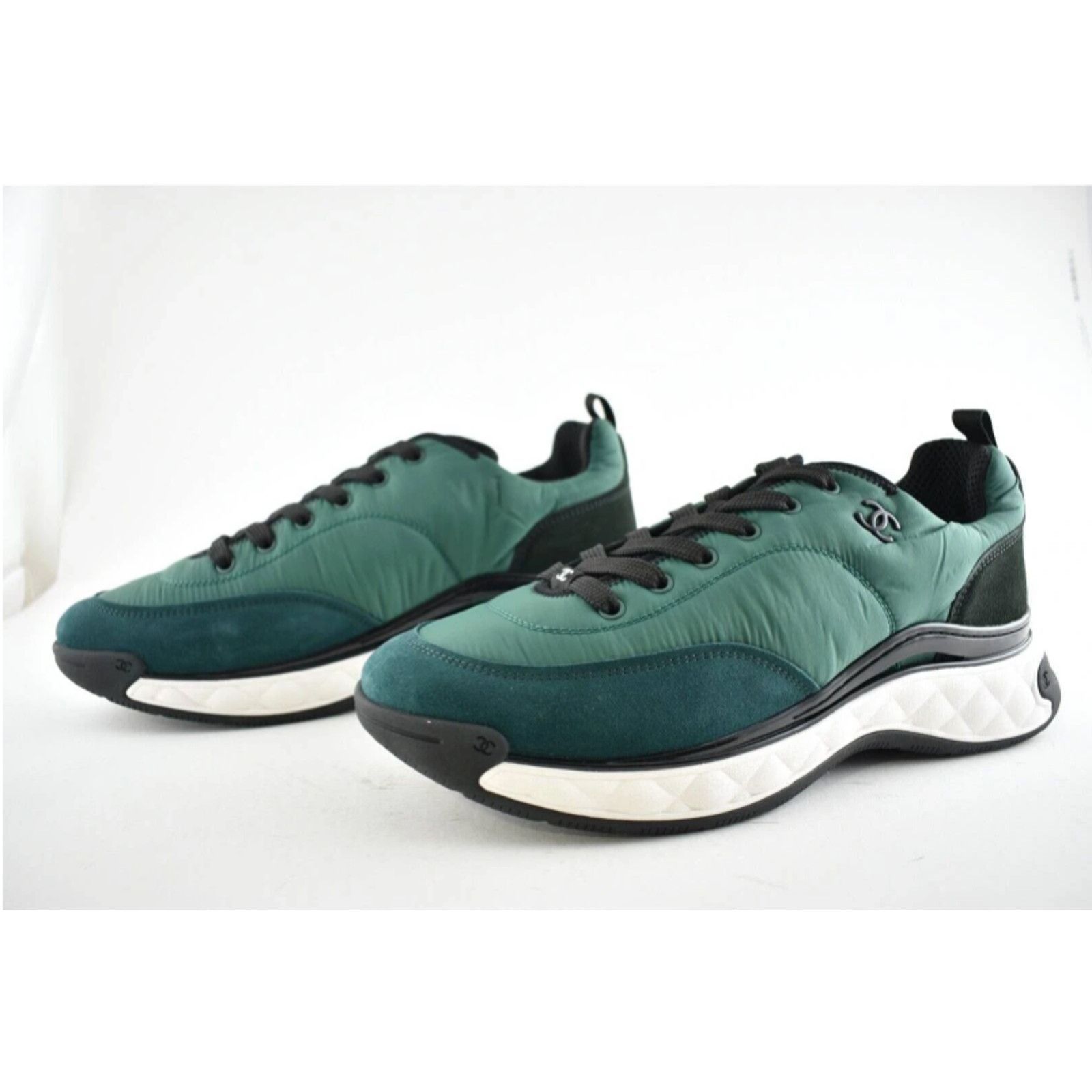 Chanel Chanel 21A Mens Lace Up Low Top Trainer Sneaker 44 11 Size US 11 / EU 44 - 8 Thumbnail
