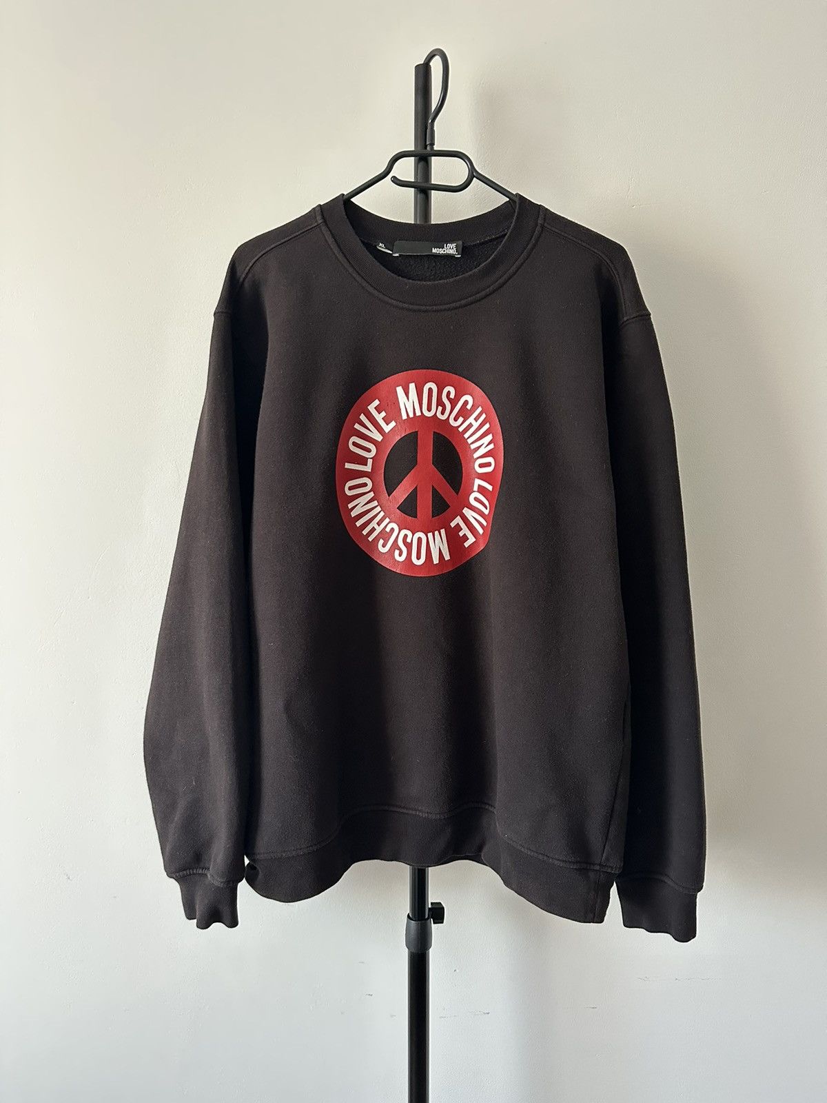 Moschino Moschino Love sweatshirt big logo Size US XL / EU 56 / 4 - 1 Thumbnail