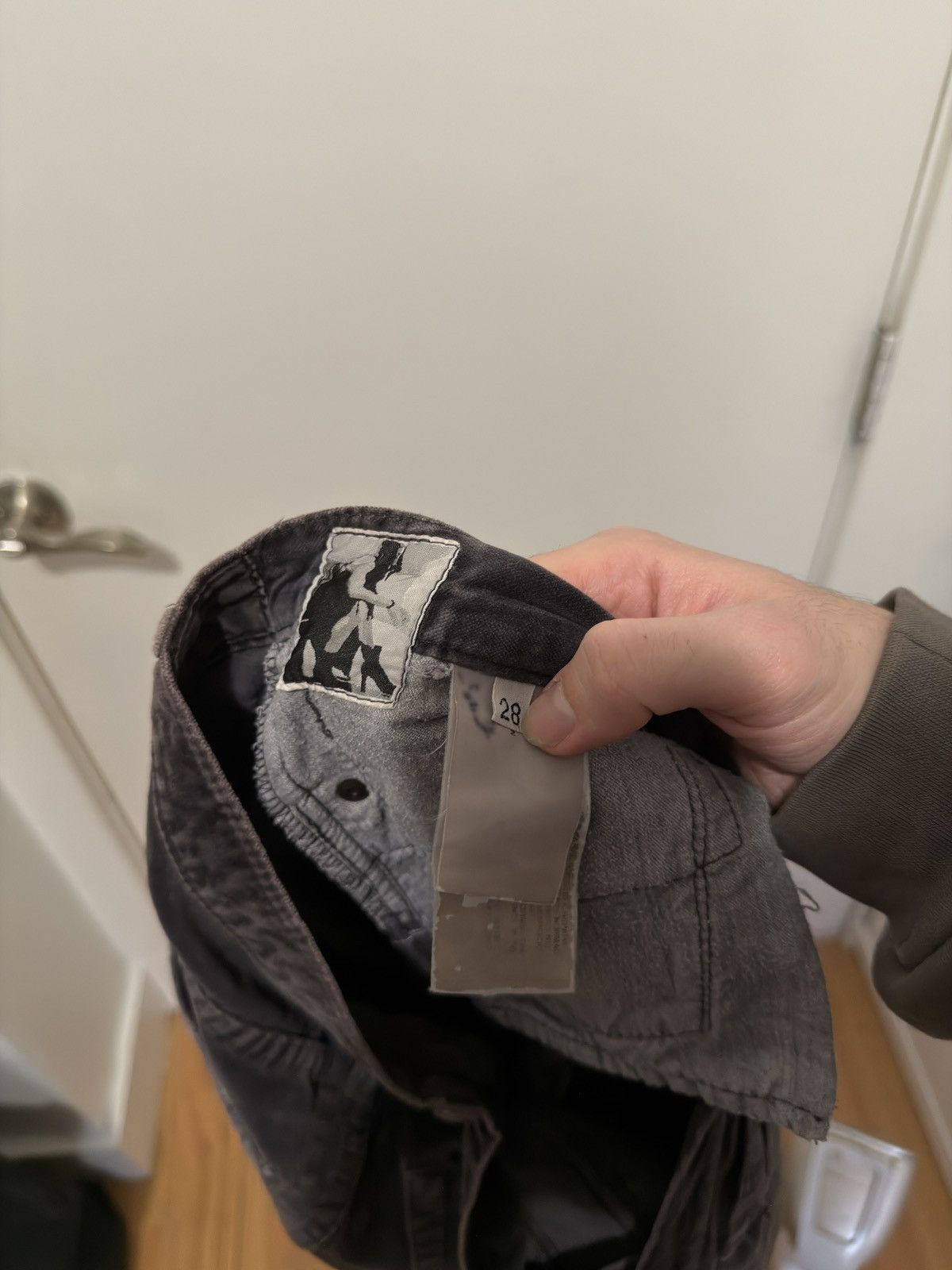 Rick Owens Drkshdw Archive DRKSHDW Velvet Flared Jeans Size US 28 / EU 44 - 6 Thumbnail