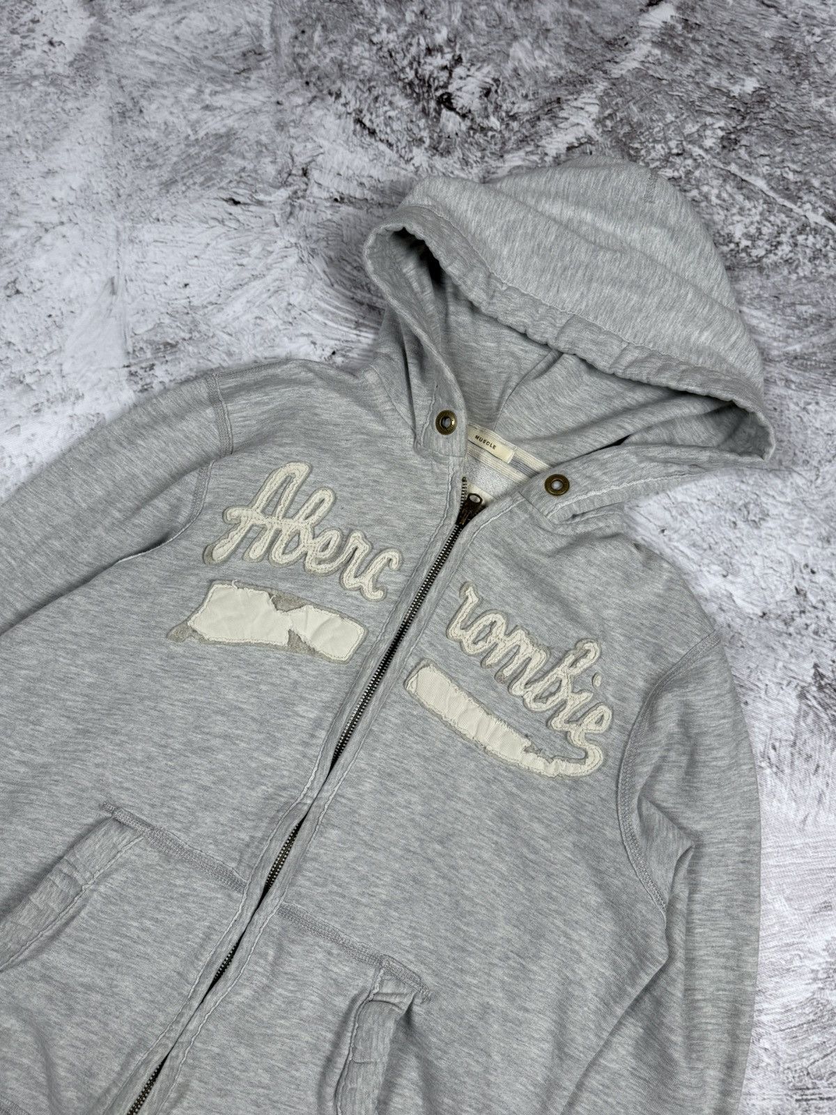Abercrombie & Fitch Abercrombie Fitch Zip Hoodie Size US M / EU 48-50 / 2 - 2 Thumbnail