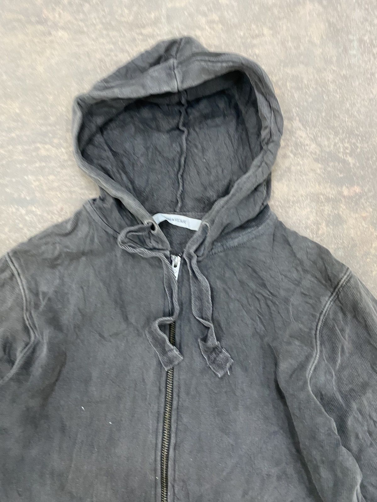 Zadig & Voltaire 2000s -Distressed Zipper Hoodie Punk Grunge Lgb Size US XS / EU 42 / 0 - 6 Thumbnail