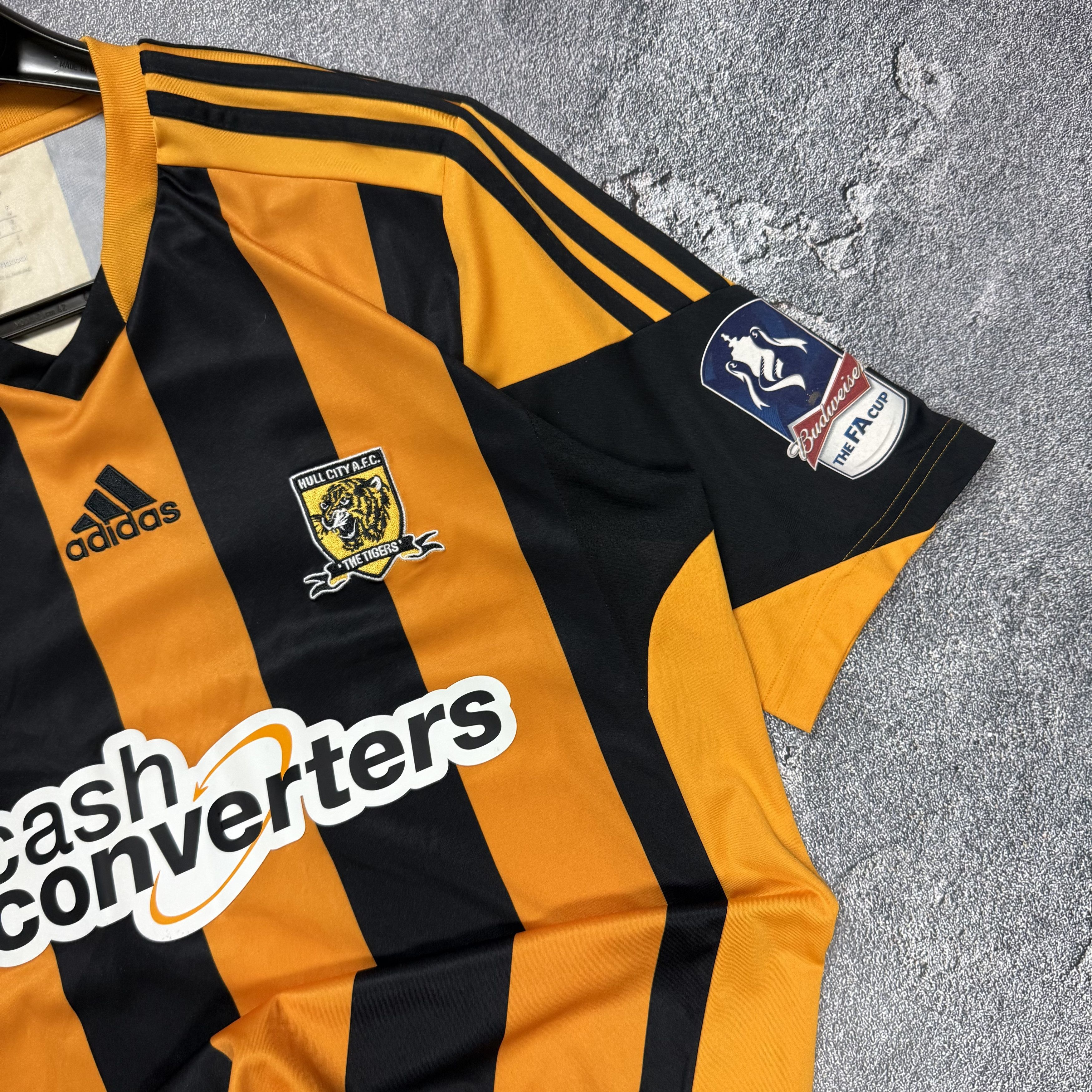 Adidas Hull City A.F.C “The Tigers” Home Jersey Size US M / EU 48-50 / 2 - 2 Thumbnail