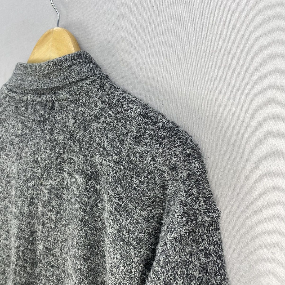 Japanese Brand Vintage Wood Country Knit Sweater | Cowboy Mountain Scene Size US M / EU 48-50 / 2 - 5 Thumbnail