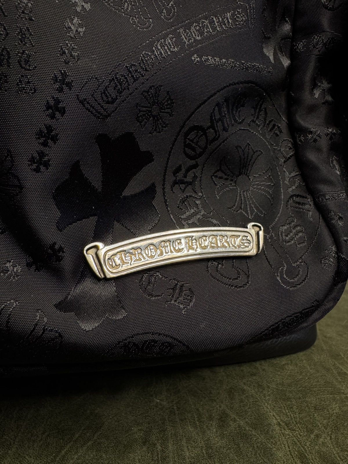 Chrome Hearts Chrome Hearts 7th Grade Stencil Big Backpack Size ONE SIZE - 3 Thumbnail