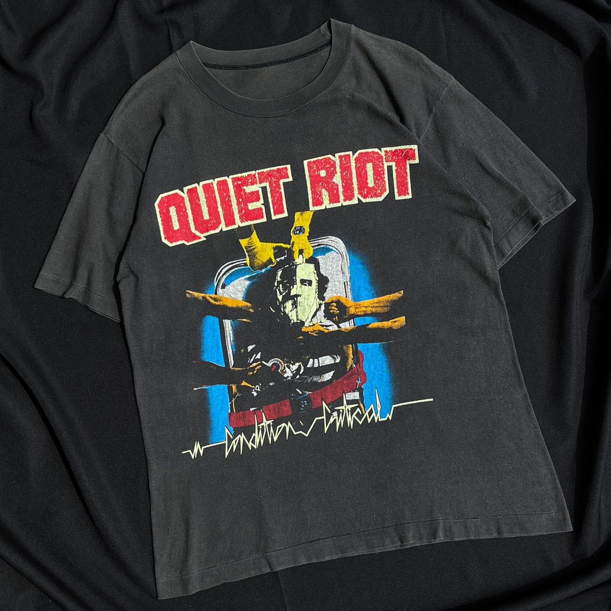 Band Tees × Vintage Quiet Riot 1985 Size US XXS / EU 40 - 4 Thumbnail