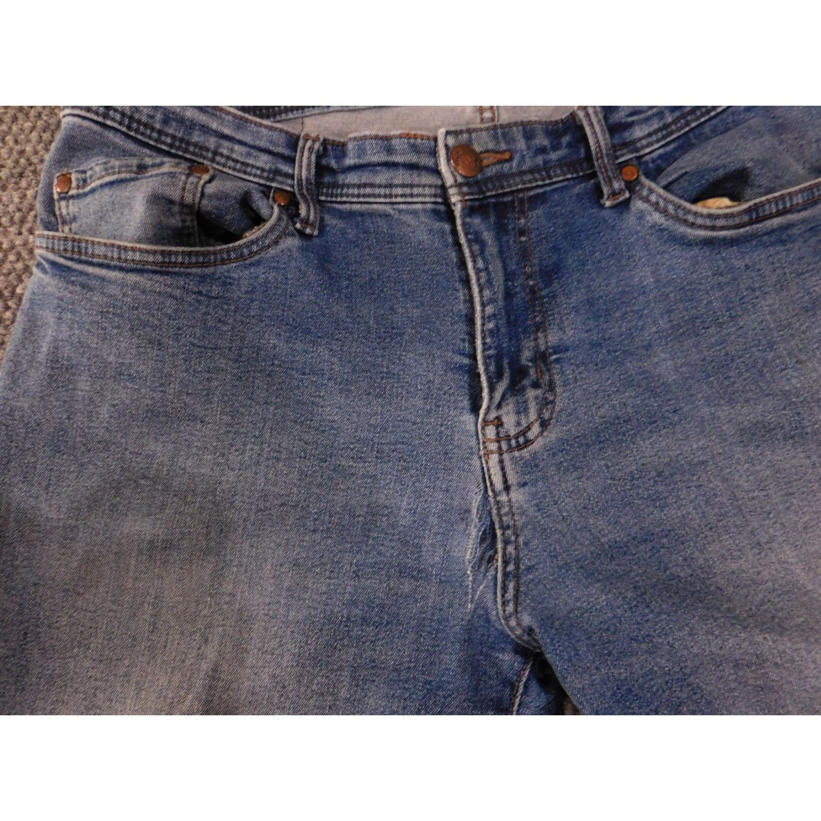 English Laundry English Laundry Jeans Men 34x32 Blue Harrow Straight Fit Distressed Denim 5-Pocket Regular Rise Cowboy Theme Vintage: No Size US 34 / EU 50 - 4 Thumbnail