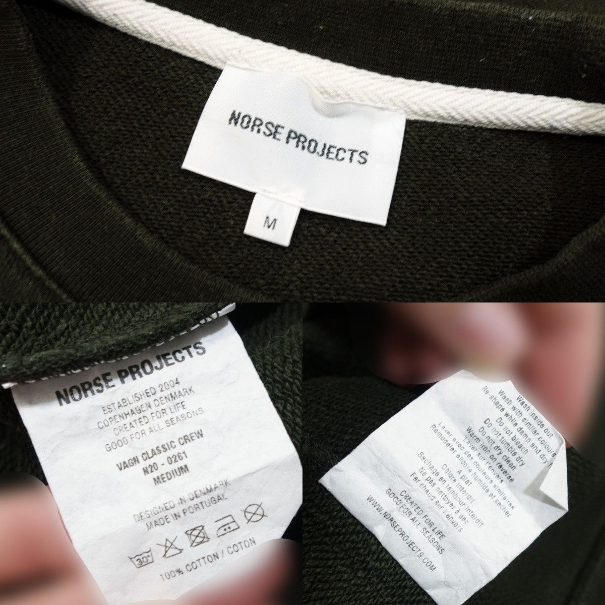 Norse Projects Vagn Classic Crew Sweatshirt Size US M / EU 48-50 / 2 - 7 Thumbnail