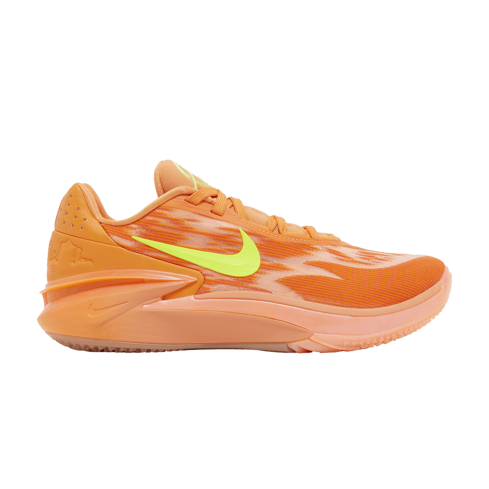 image of Arike Ogunbowale X Wmns Air Zoom Gt Cut 2 Bright Mandarin Shoes in Orange, Women's (Size 11)