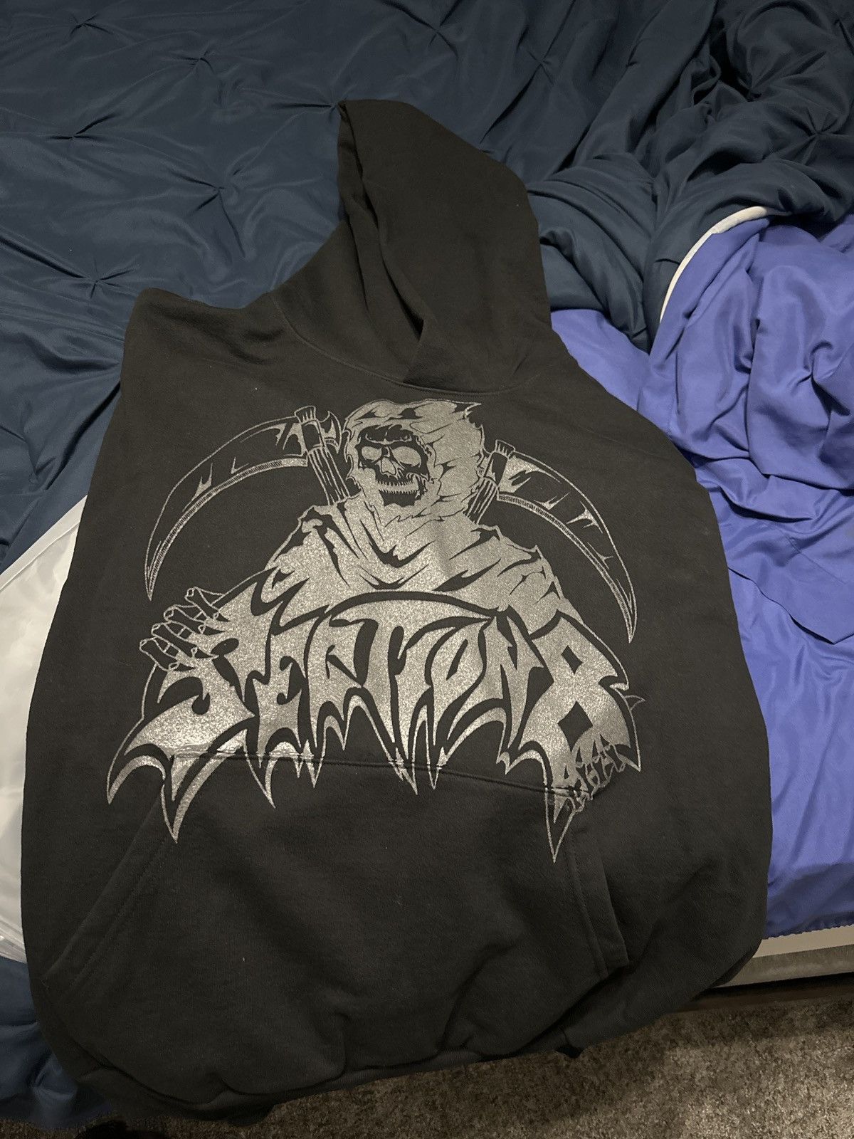 Section 8 Section 8 x 3M grim reaper hoodie Size US XXL / EU 58 / 5 - 4 Thumbnail