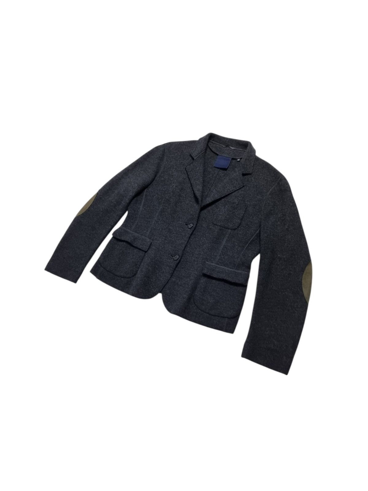 Aspesi Aspesi elegant wool blazer 48 L anthracite womens Size L / US 10 / IT 46 - 2 Thumbnail