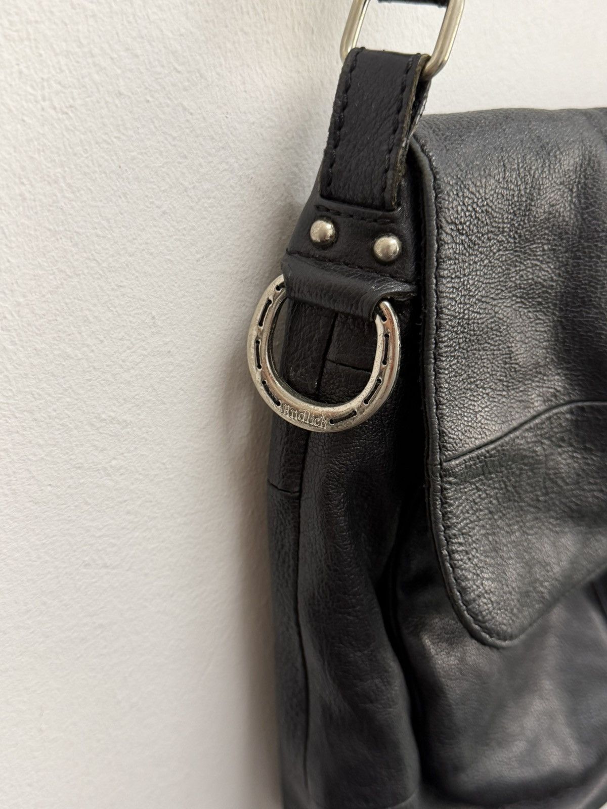 Leather Archive Slouchy Endlich Leather Buckle Bag - Black Crossbody Size ONE SIZE - 10 Thumbnail