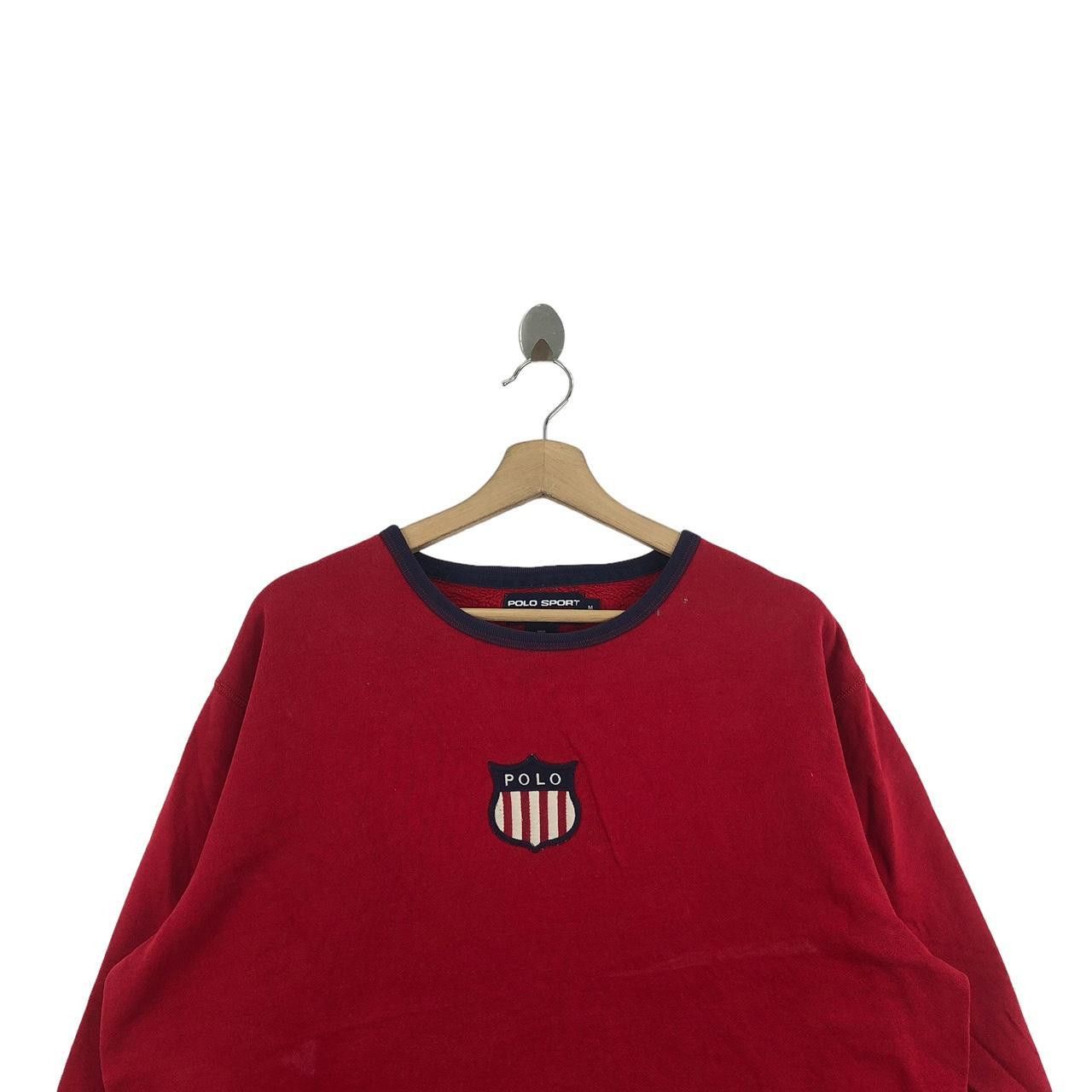 Polo Ralph Lauren Vintage 90’ POLO SPORT K-SWISS Ralph Lauren Sweatshirt Size M / US 6-8 / IT 42-44 - 3 Thumbnail