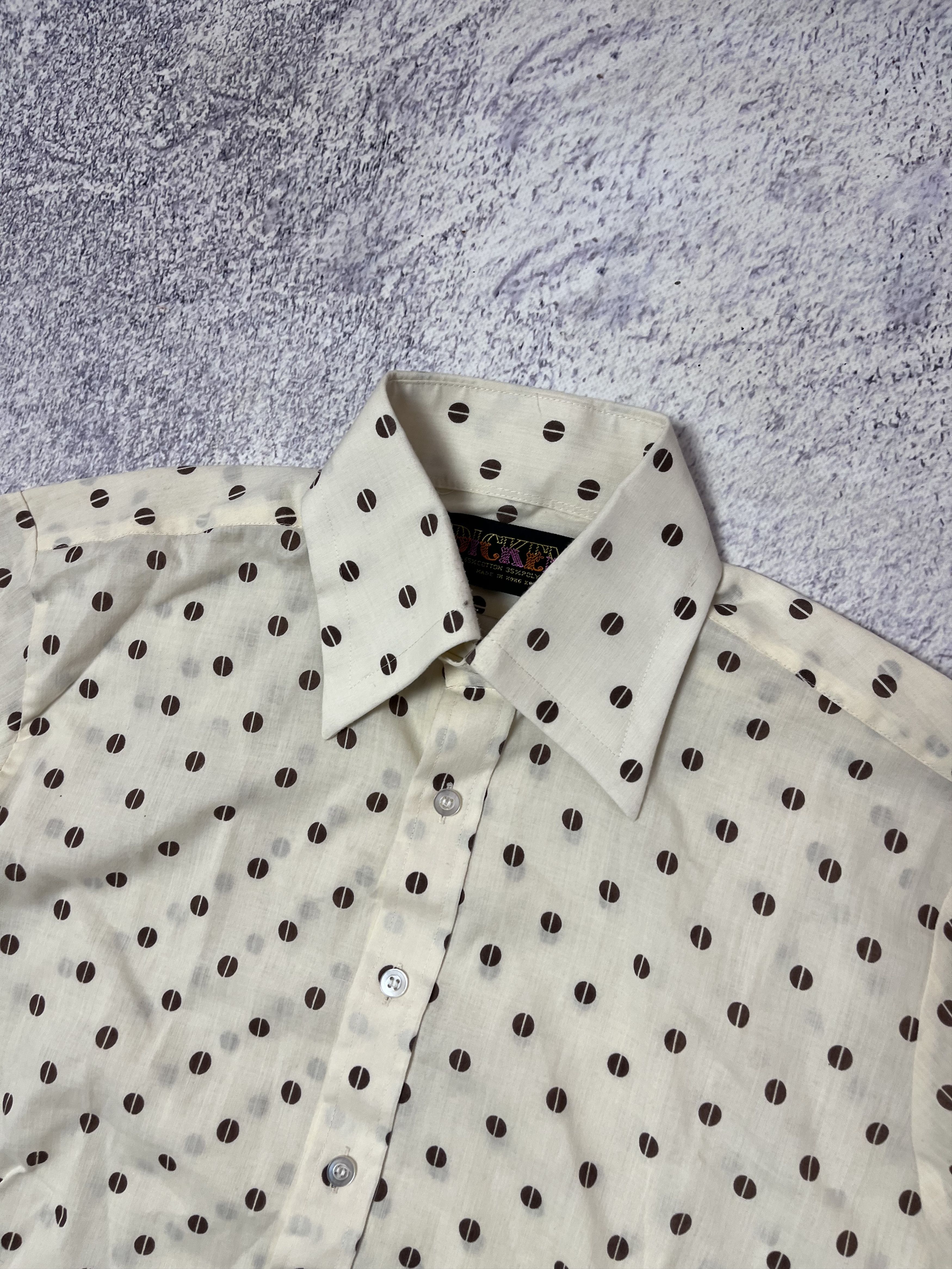Japanese Brand × Vintage Vintage men’s shirt Bickens made in Hong Kong size S Size US S / EU 44-46 / 1 - 5 Thumbnail