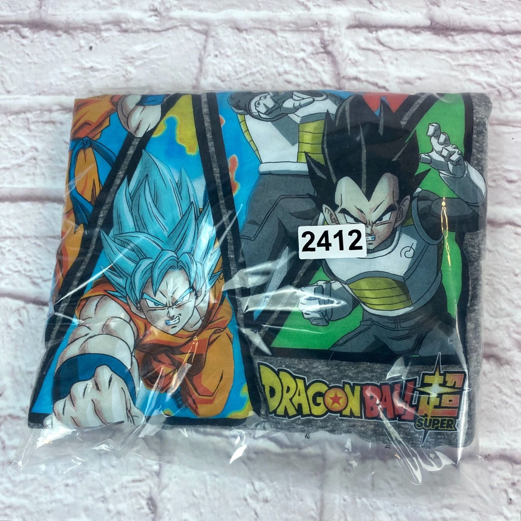 Vintage Dragon Ball Z Super T-Shirt Goku Vegeta Mens Gray Size 2XL Japanese Anime Graphic Crewneck Short Sleeve Size US XXL / EU 58 / 5 - 8 Thumbnail