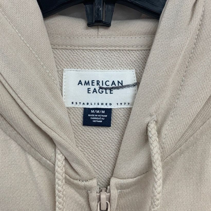 American Eagle Outfitters New AEO Womens Medium Long Sleeve Full Zip Sweatshirt Hoodie Size M / US 6-8 / IT 42-44 - 4 Thumbnail