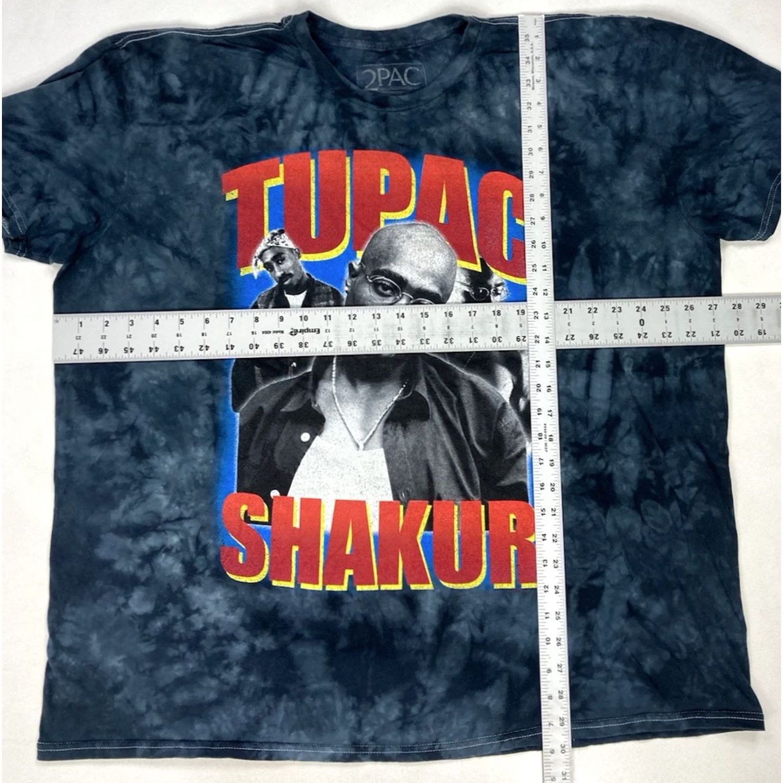 Vintage 2pac Tupac Shakur Graphic T-shirt Women XXL Oversized Tie Dye Short Sleeve Music Shirt Size XXL / US 16-18 / IT 52-54 - 5 Thumbnail