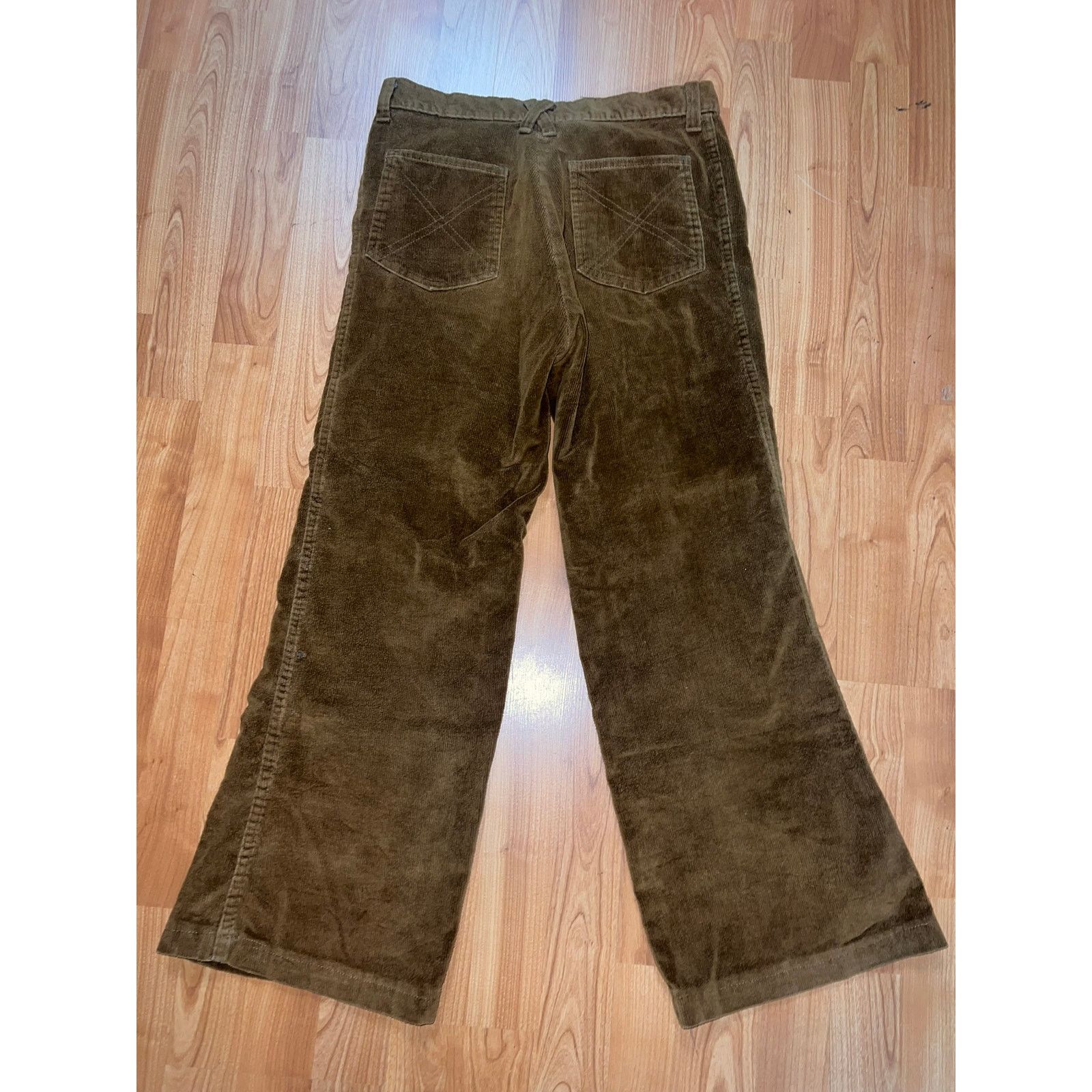 Vintage Womens Vintage Corduroy Pants Bottoms Trousers Baggy Tobias Size 32" / US 10 / IT 46 - 8 Thumbnail