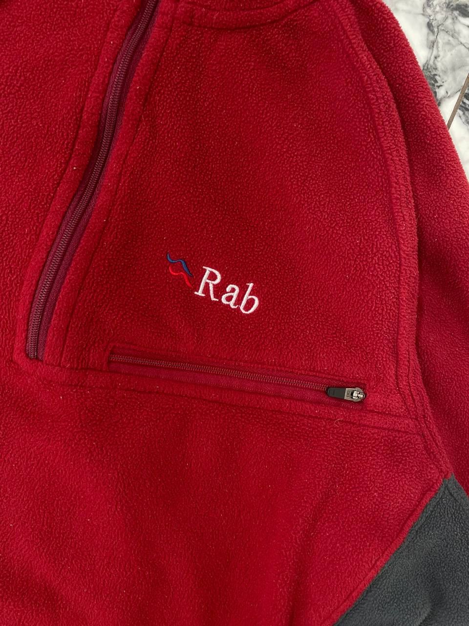 Rab Men's Rab Polartec Fleece Sweater, Size L, Red Gorpcore Trek Size US L / EU 52-54 / 3 - 3 Thumbnail