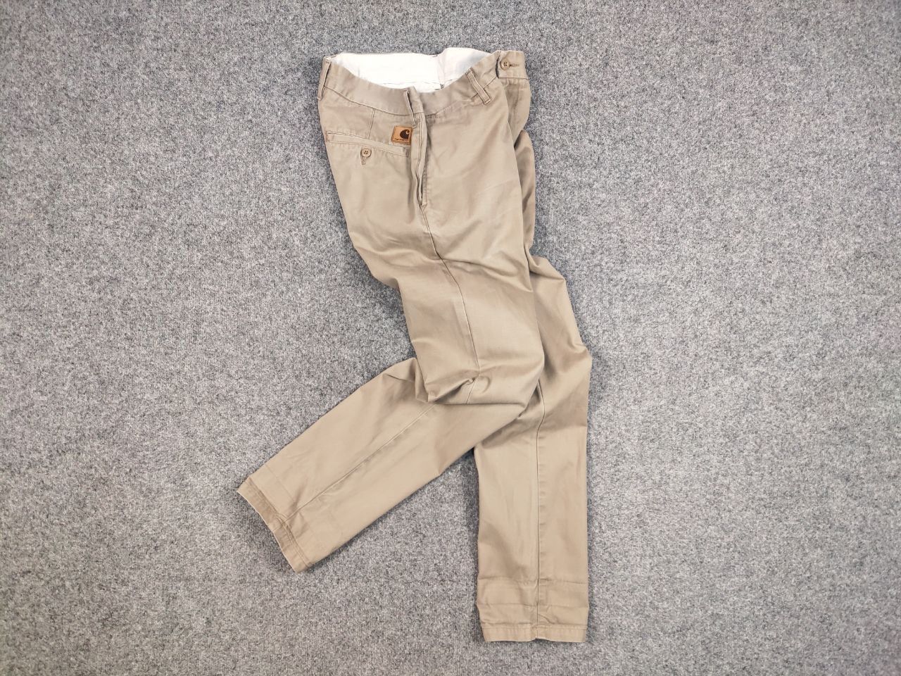 Carhartt Vintage Carhartt Logo Johnson beige Canvas Trouser Pants Size US 32 / EU 48 - 12 Thumbnail