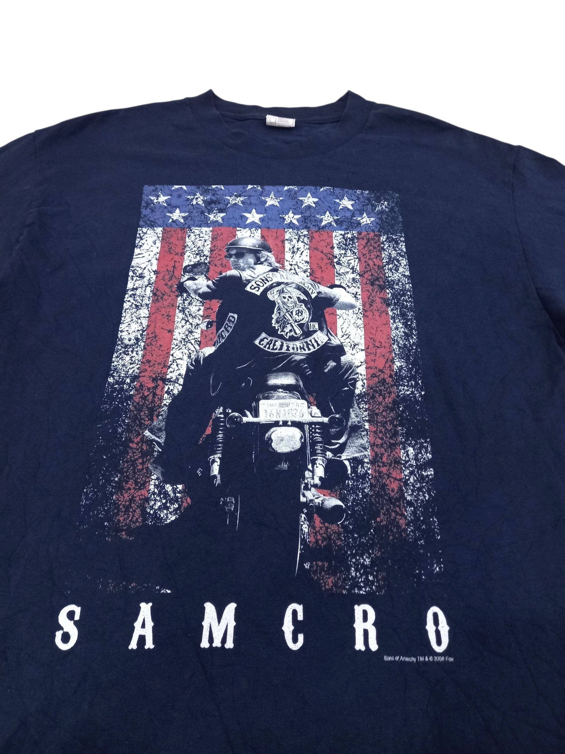Vintage Vintage 2008 Sons Of Anarchy SAMCRO Season 1 Series Tee Size US L / EU 52-54 / 3 - 2 Thumbnail
