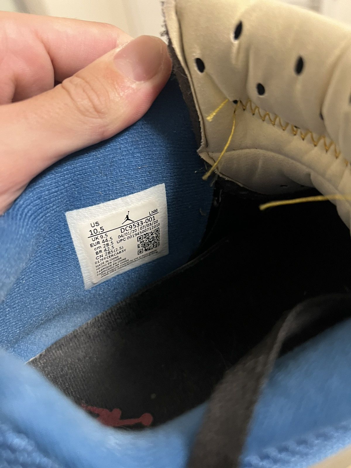 Jordan Brand × Union LA Jordan 4 Retro x Union Off Noir Size US 10.5 / EU 43-44 - 13 Thumbnail