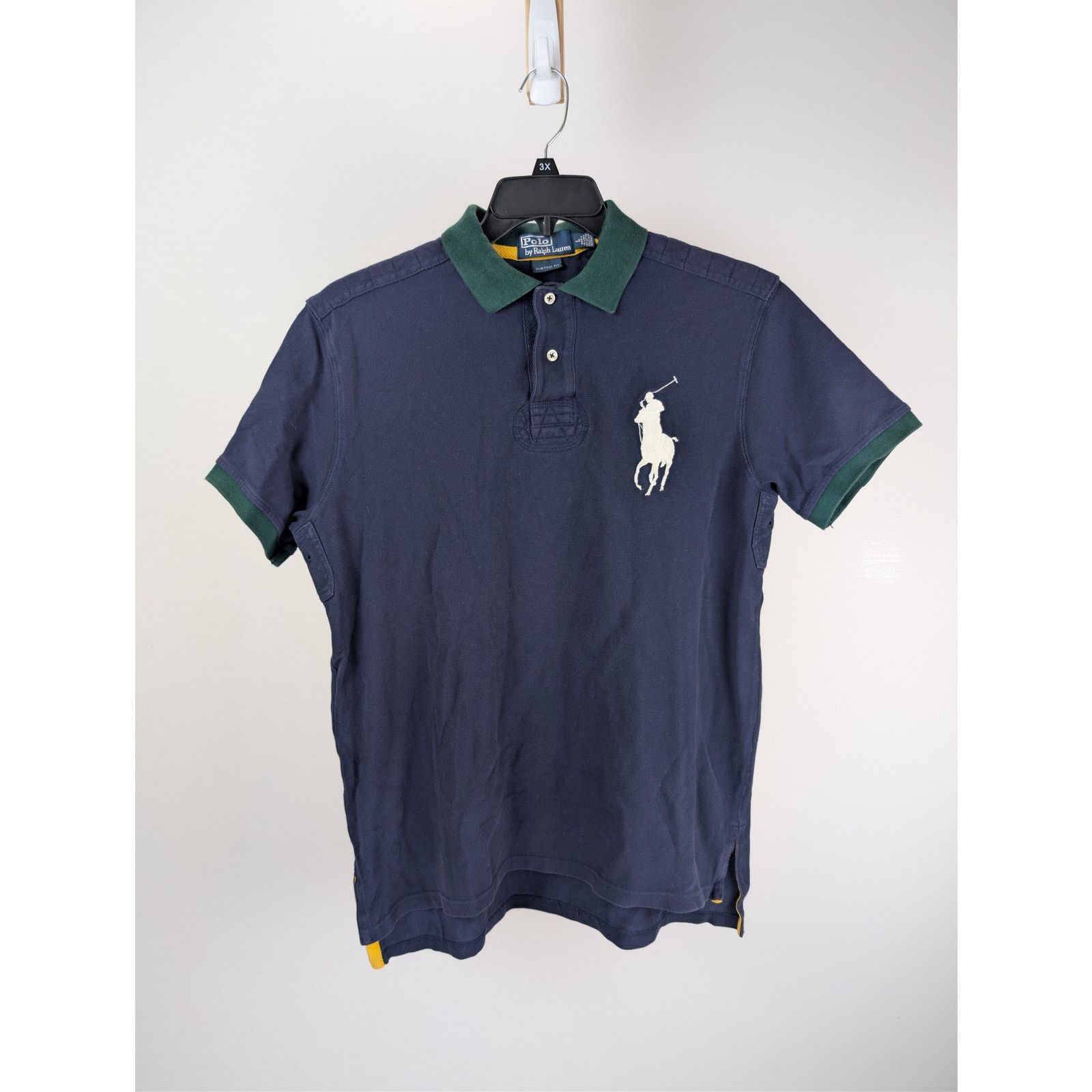 Polo Ralph Lauren o1rshd1 Polo Shirt in Navy Blue Size US L / EU 52-54 / 3 - 1 Thumbnail