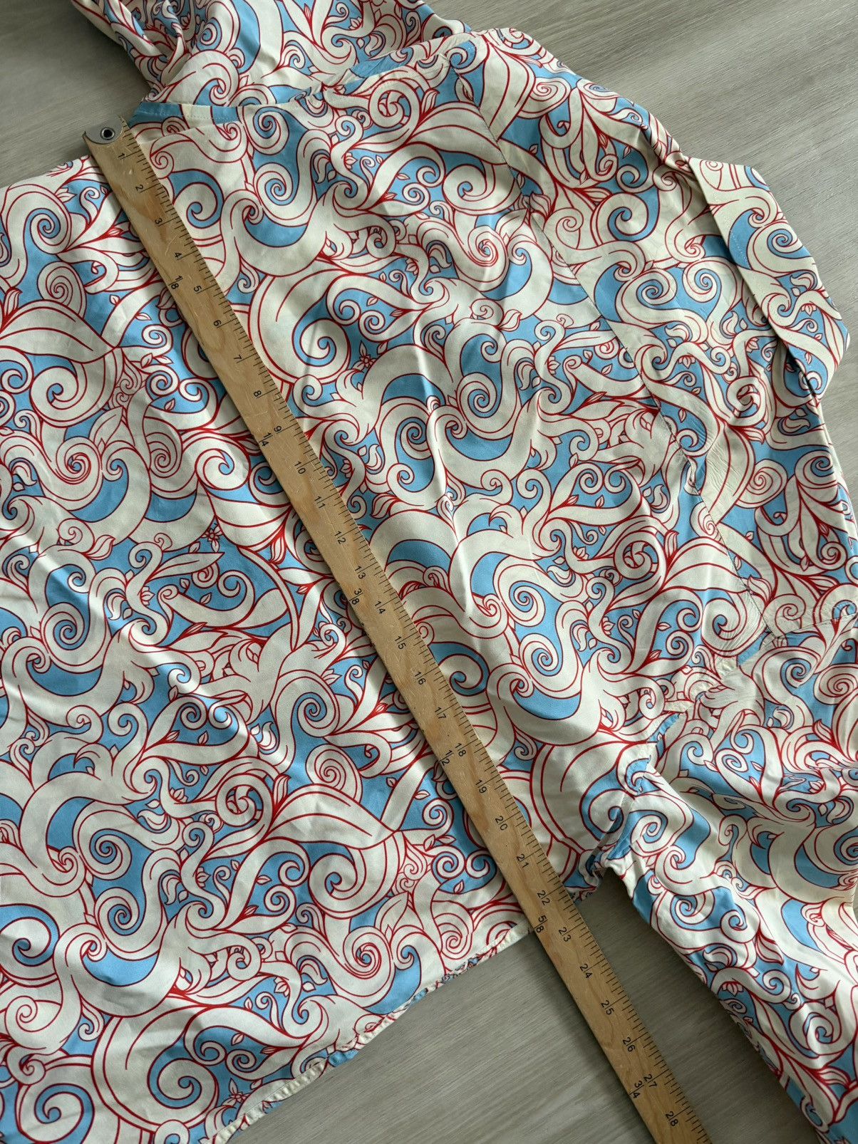 English Laundry John Lennon Paisley Button Up Shirt Sz M Paisley Colorful Size US M / EU 48-50 / 2 - 4 Thumbnail